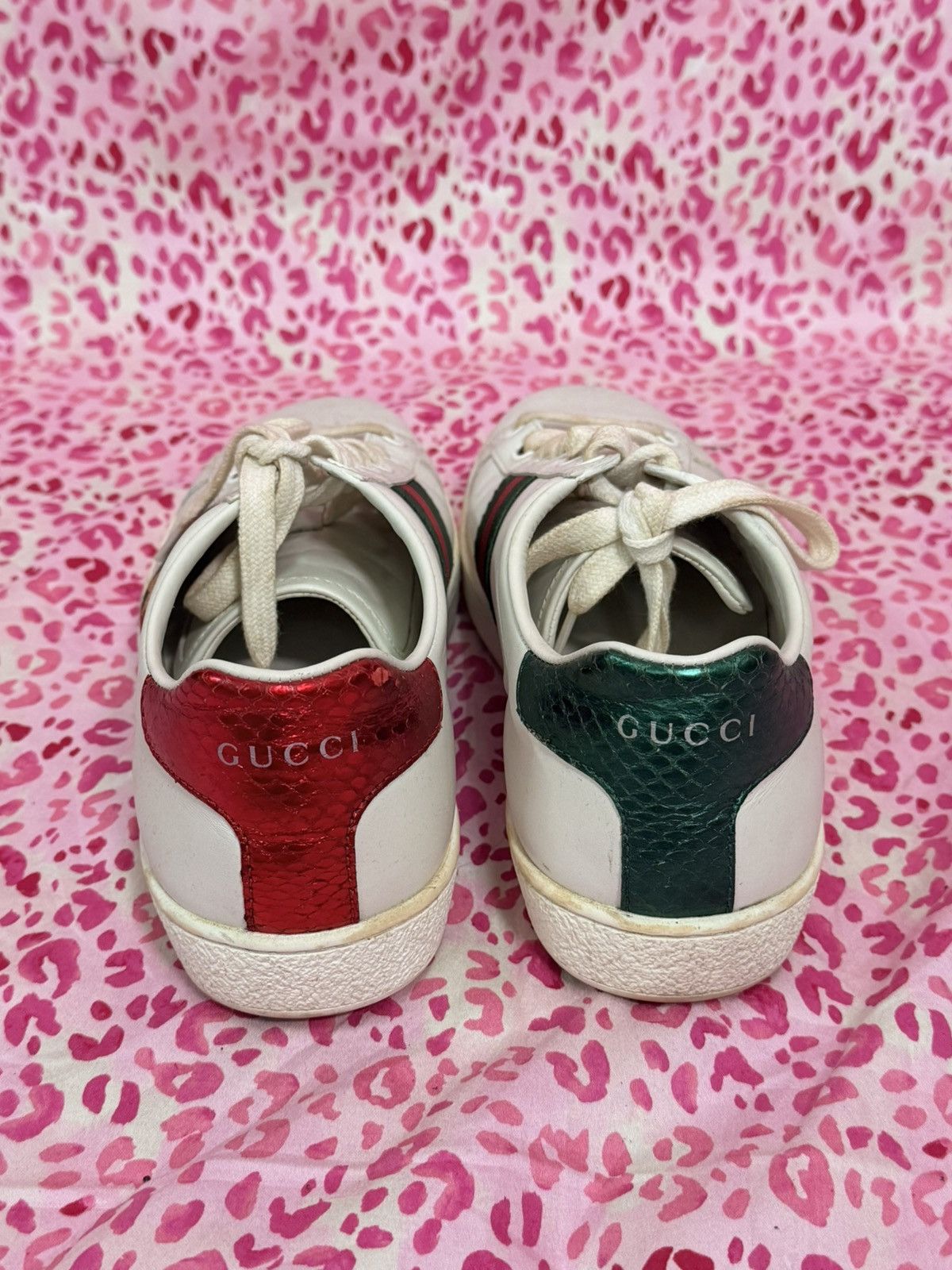 Gucci Gucci Ace Bee Sneaker Size US 8 / IT 38 - 3 Thumbnail