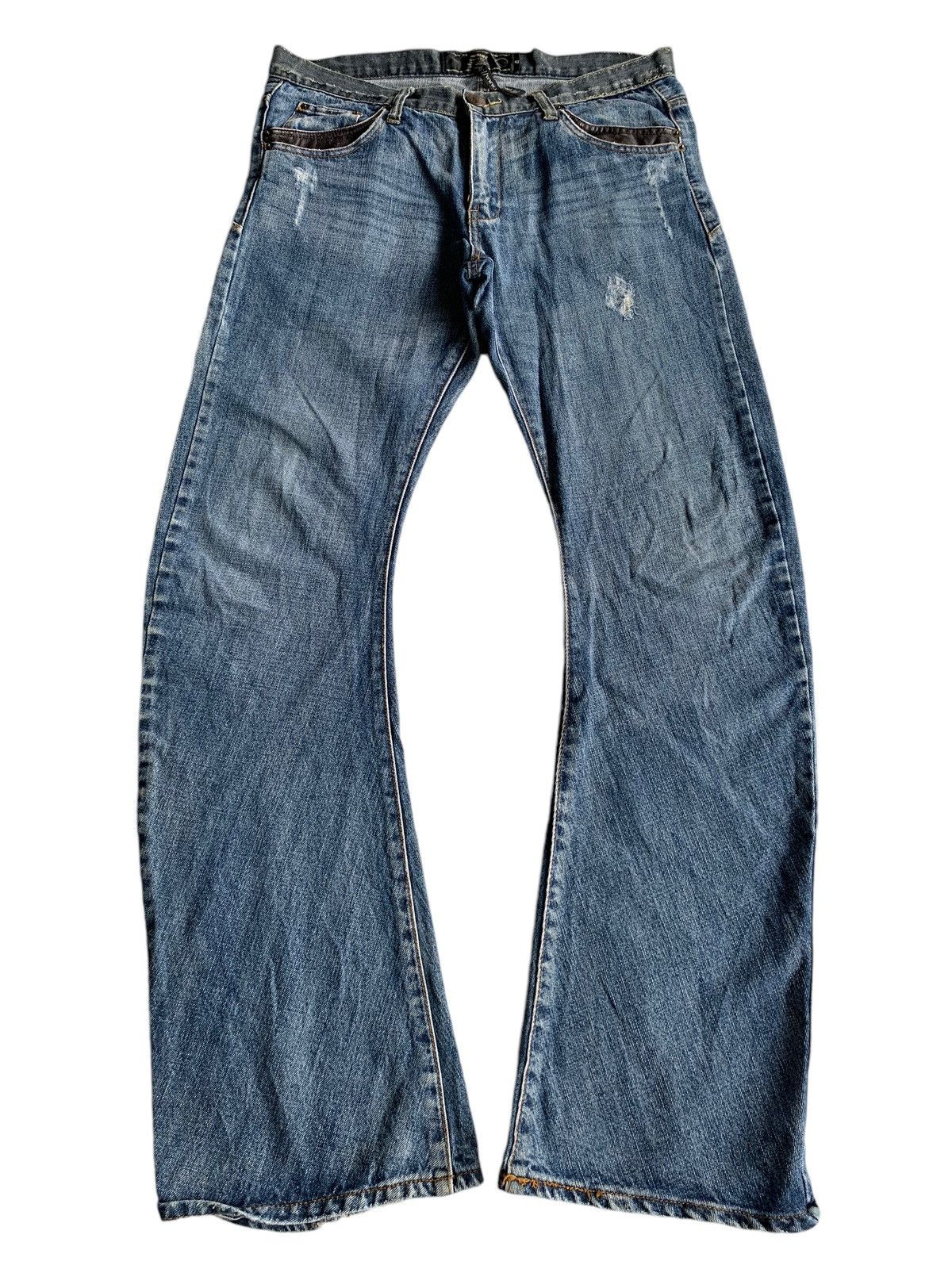 BreathMint Brthbeath Japanese Punk style Distressed Denim🎌☠️