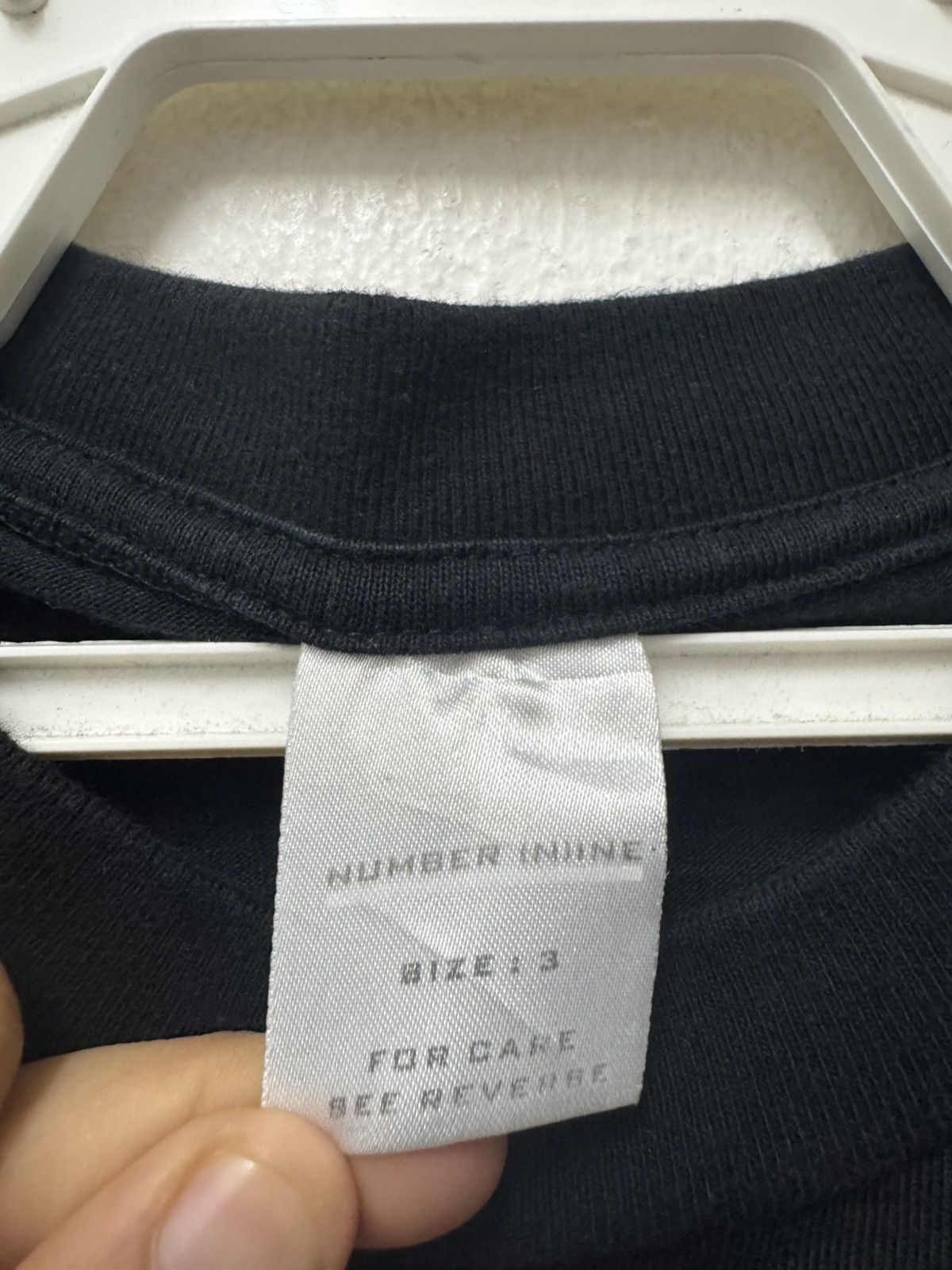 Number (N)ine Number Nine OG Y2K Shotoo Takahiro Miyashita's Holes Logo Size US M / EU 48-50 / 2 - 8 Thumbnail