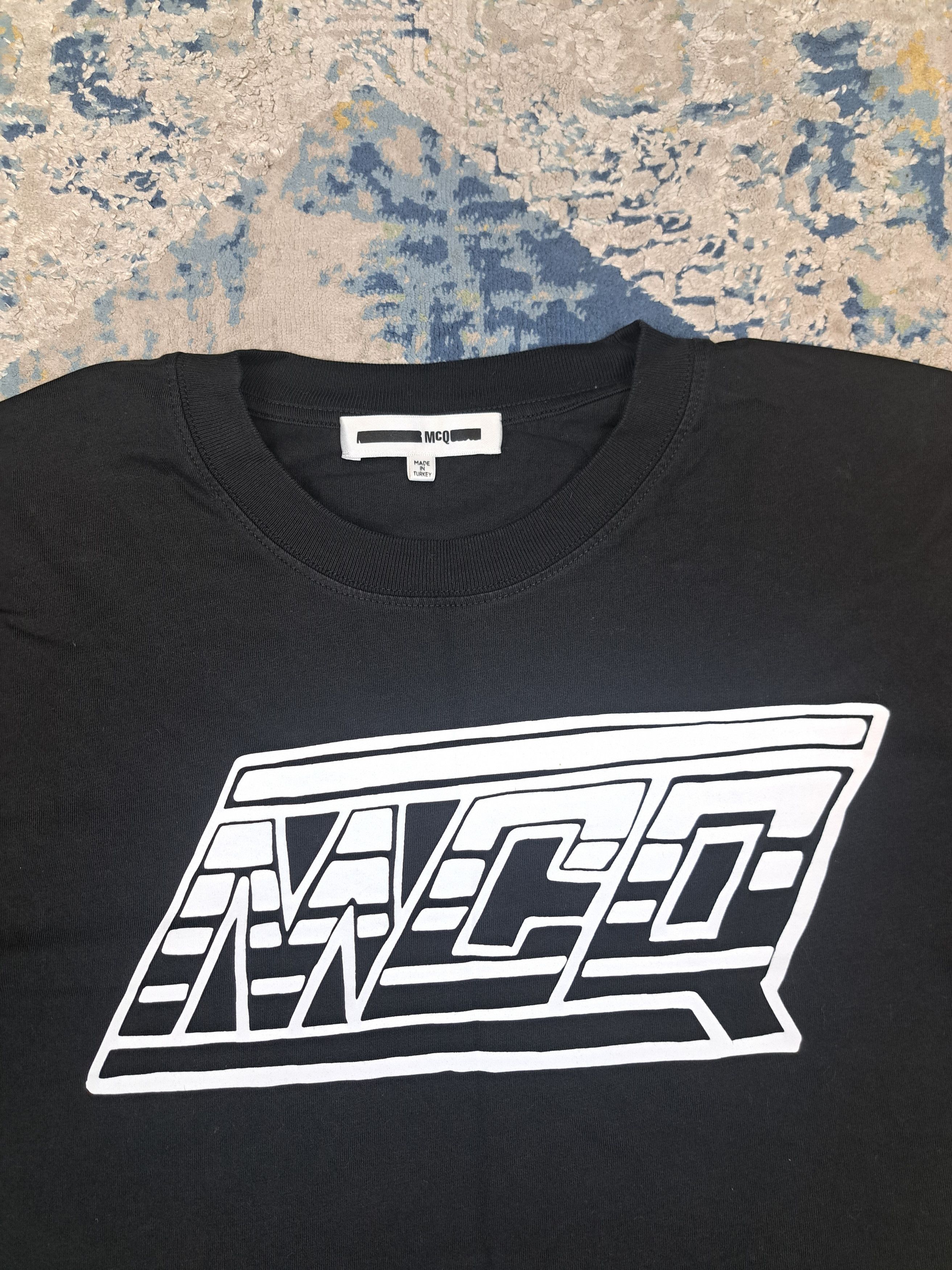 Alexander McQueen Alexander McQueen Big Logo McQ Tee Luxury Designer Size US M / EU 48-50 / 2 - 2 Thumbnail
