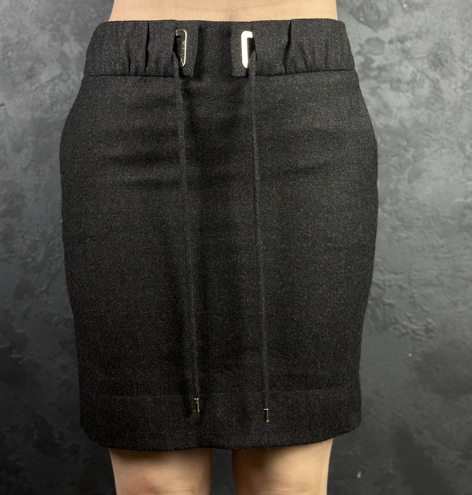 Gucci × Tom Ford Gucci Tom Ford Wool Skirt Luxury Size 27" / US 4 / IT 40 - 2 Thumbnail