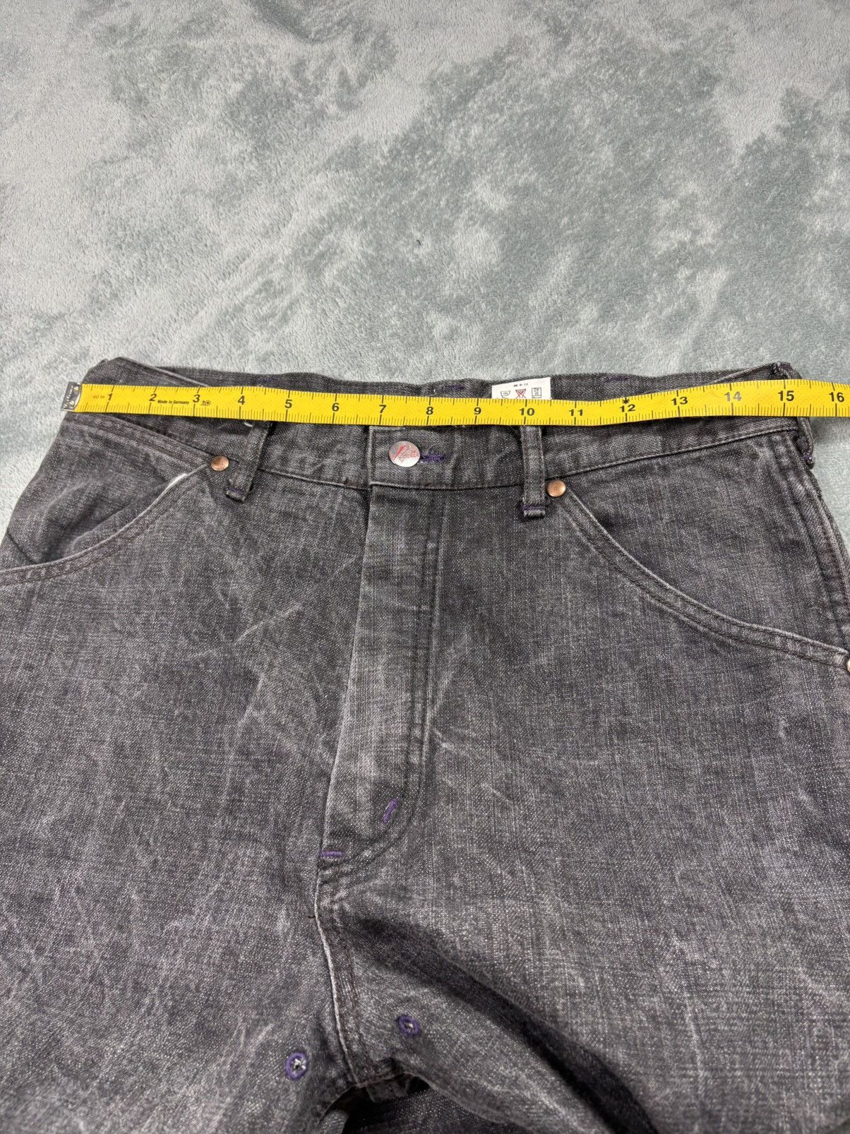 Needles Needles Dice Denim Baggy Pants. S009 Size US 30 / EU 46 - 9 Thumbnail