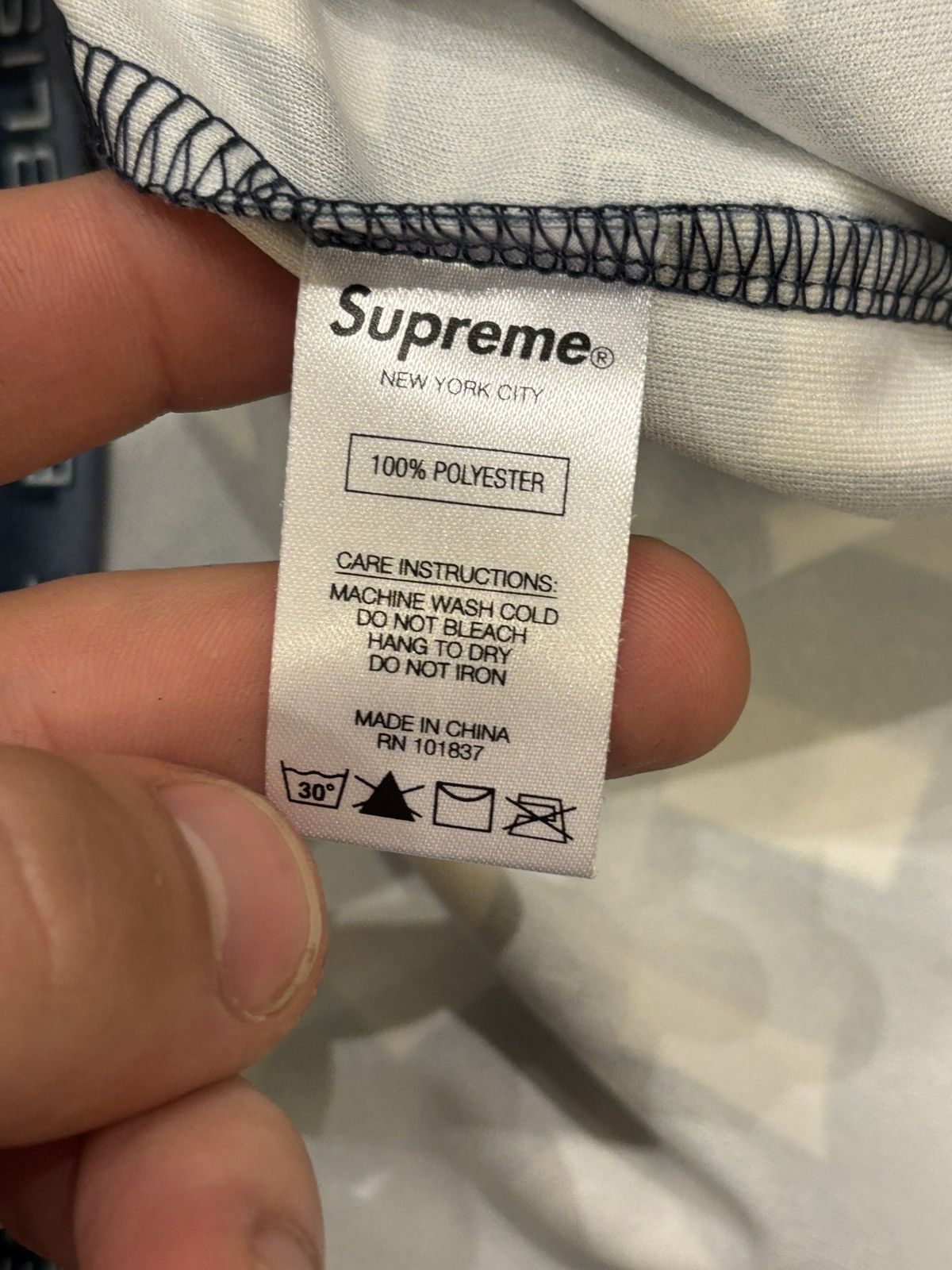 Supreme Supreme Grid Soccer Jersey Size US L / EU 52-54 / 3 - 4 Thumbnail