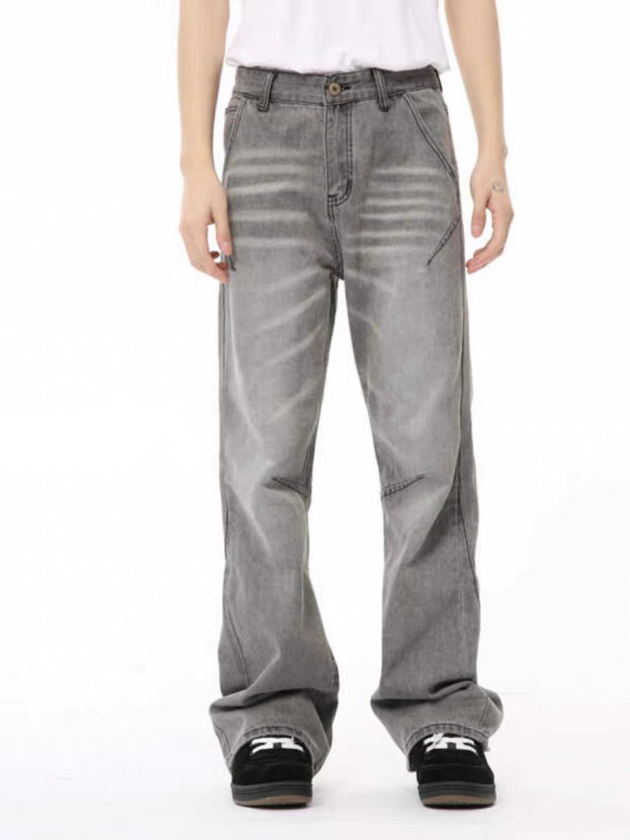 Japanese Brand × Jean Washed baggy micro flared jeans Size US 30 / EU 46 - 1 Thumbnail