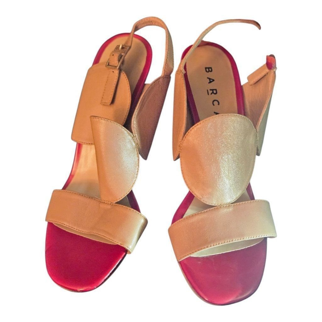 Baracuta BARCA Heels Size Unknown Red and Beige Size US 5 / IT 35 - 7 Thumbnail