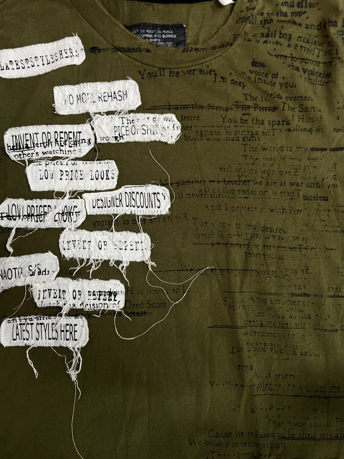 If Six Was Nine H.Naoto SS2002 Affliction LGB Punk Tshirt Size US S / EU 44-46 / 1 - 10 Thumbnail