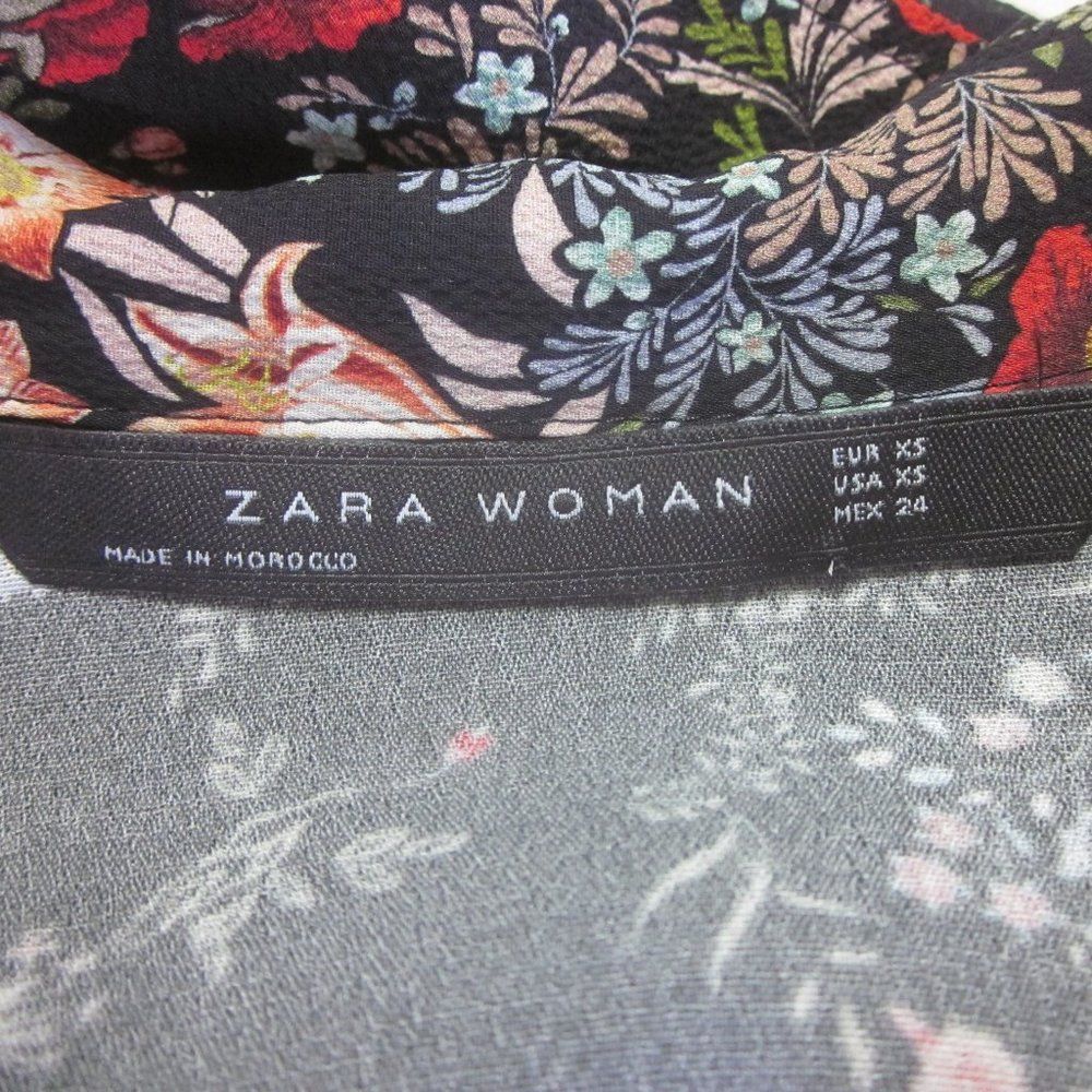 Zara Zara Shirt Jacket Cropped Snap Front Top XS Size XS / US 0-2 / IT 36-38 - 2 Thumbnail