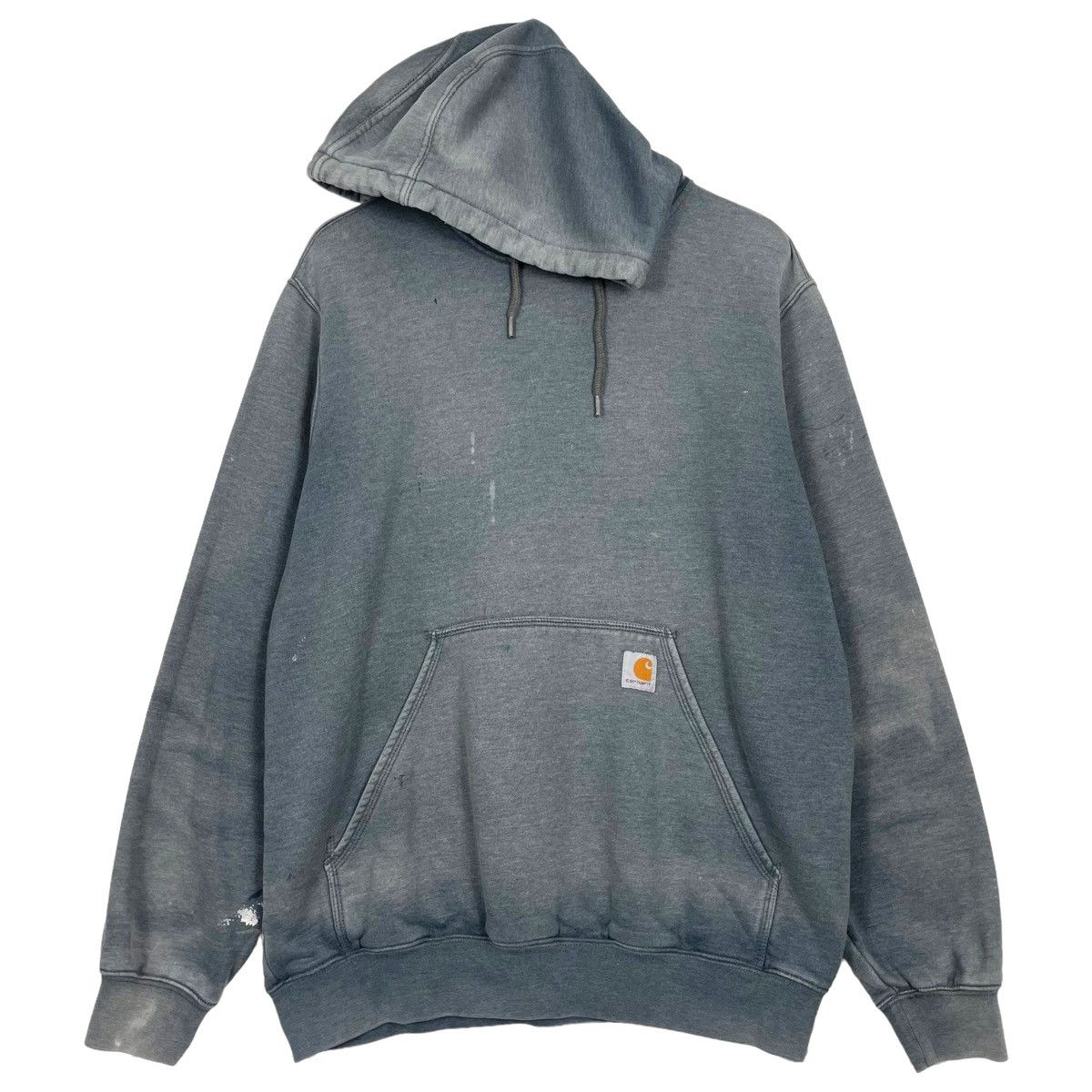 Carhartt × Vintage 💥STEAL CARHARTT TRASHED HOODIE SWEATER SUNFADED Size US M / EU 48-50 / 2 - 1 Thumbnail