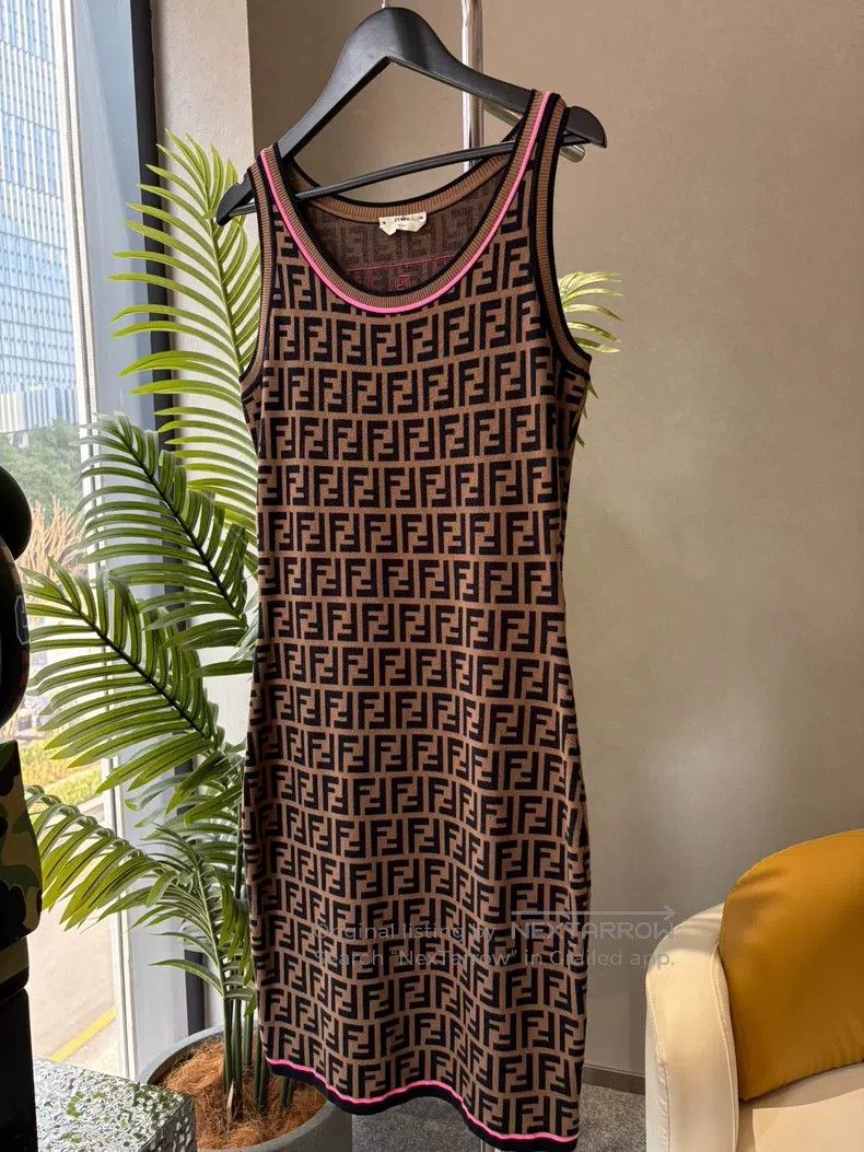 Other Fendi Monogrammed Dress Size XS / US 0-2 / IT 36-38 - 3 Thumbnail