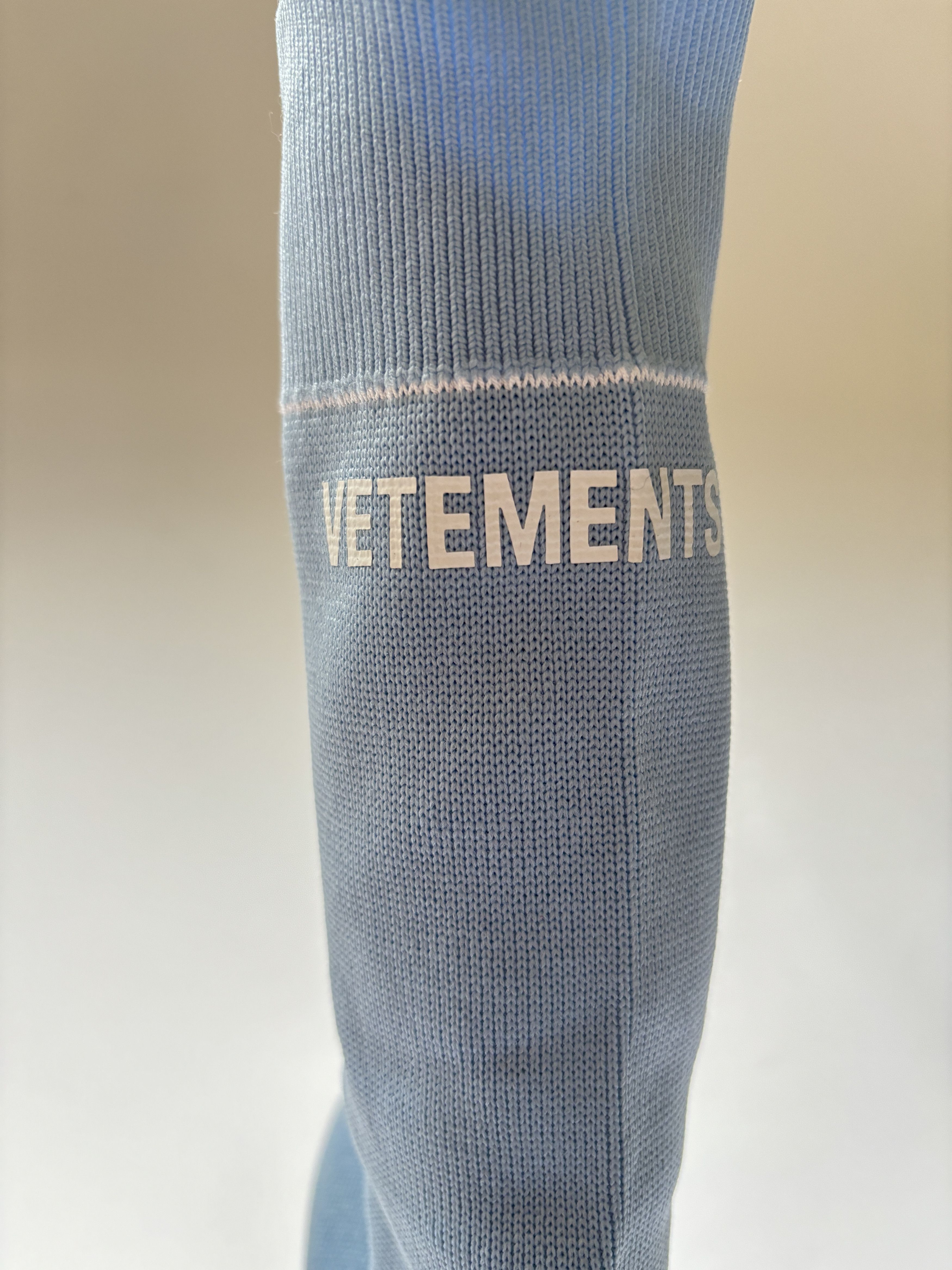 Vetements ⚡️QUICK SALE⚡️2016 Vetements Demna Lighter Heel Sock Boots Size US 9 / IT 39 - 10 Thumbnail