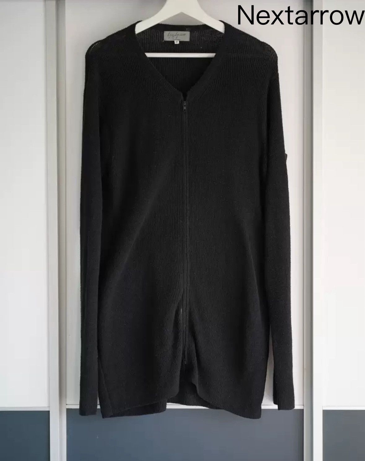 Yohji Yamamoto Yohji Yamamoto 09 aw Sleeve Pocket Zipper Cardigan sweater Size US L / EU 52-54 / 3 - 1 Thumbnail