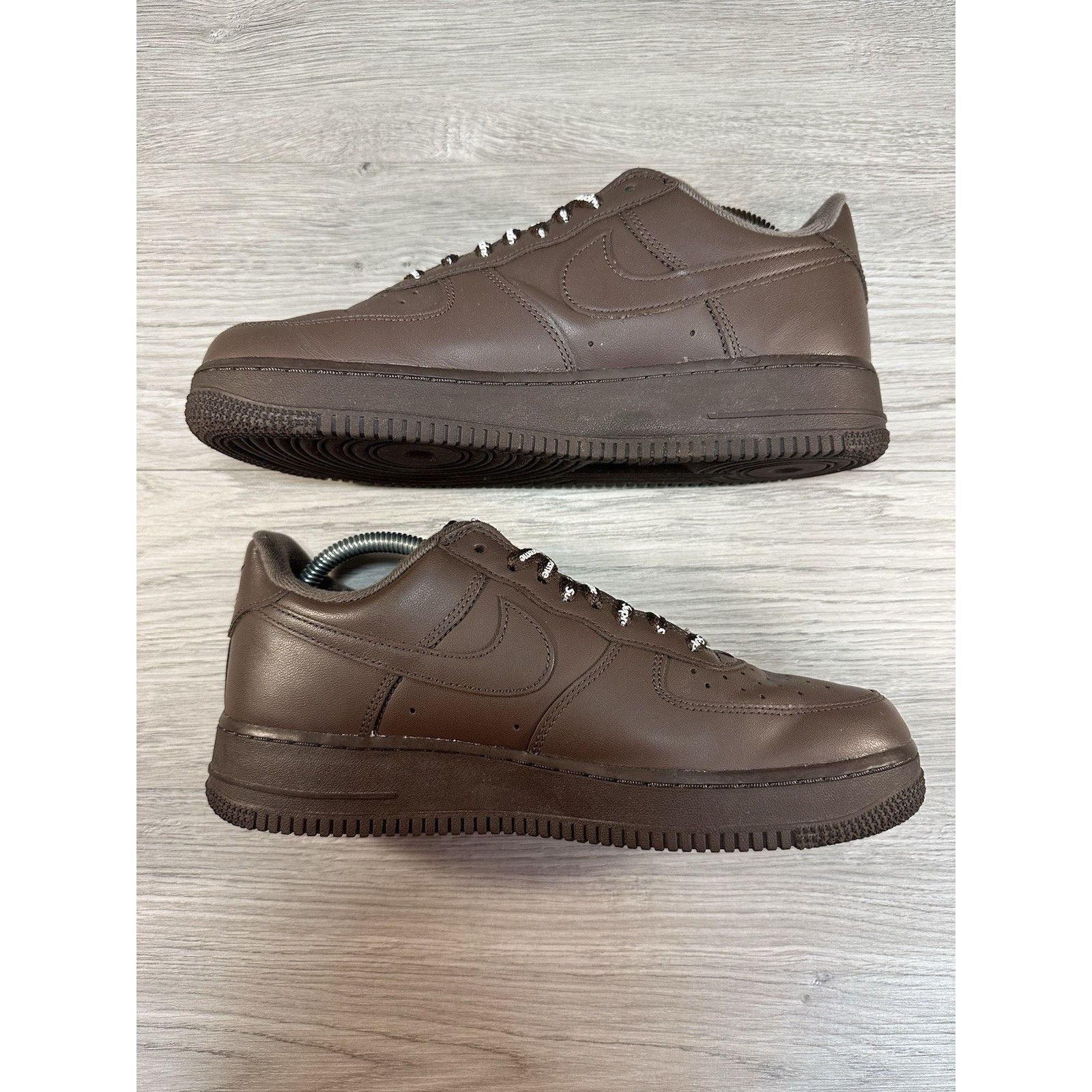 Nike Nike Supreme x Air Force 1 Low Box Logo Baroque Brown - 8.5 Size US 8.5 / EU 41-42 - 3 Thumbnail