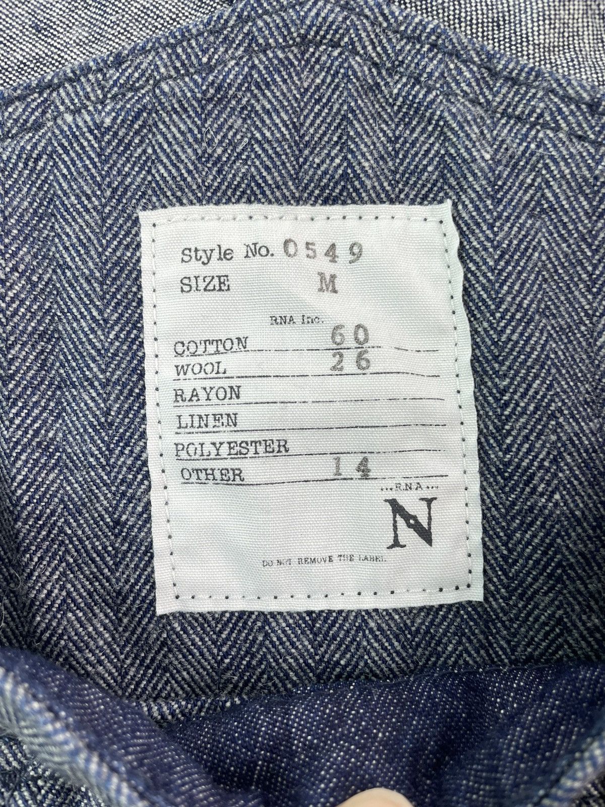 Japanese Brand Vtg 90s RNA japan hbt denim union made overall Size US 32 / EU 48 - 10 Thumbnail