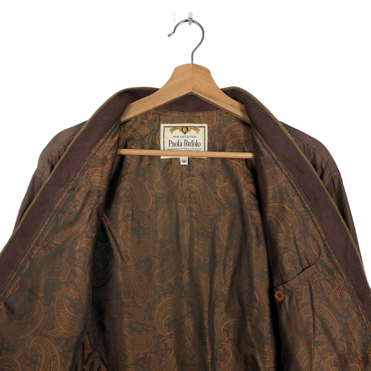 Japanese Brand 🔥90’s Vintage Cardigan Bomber Jacket Paola Rufola Size US M / EU 48-50 / 2 - 11 Thumbnail