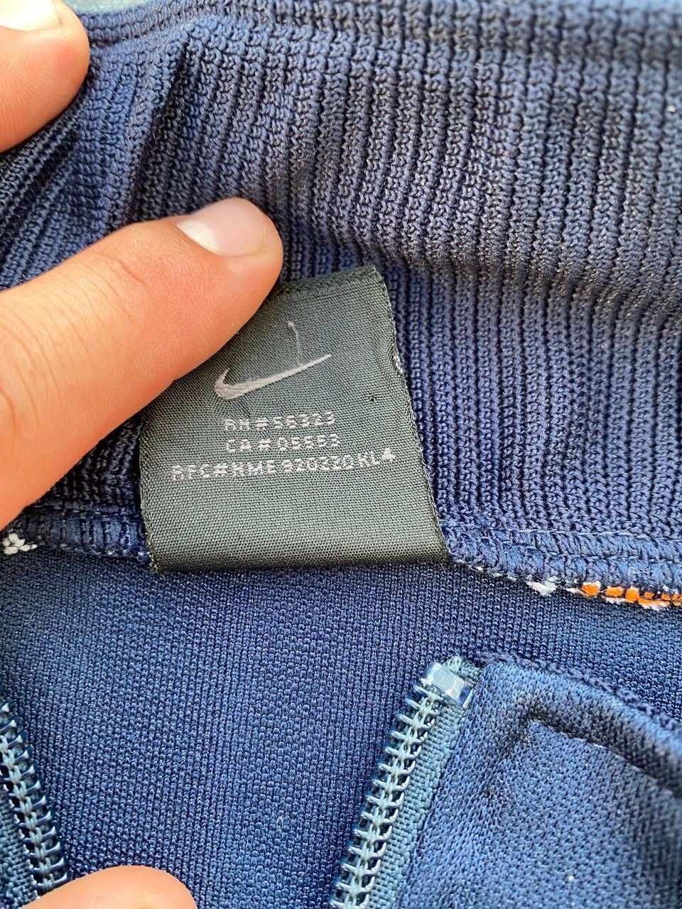 Nike × Vintage 90S NIKE RARE SWOOSH RETRO MULTI LOGO Y2K ZIP HOODIE Size US L / EU 52-54 / 3 - 8 Thumbnail