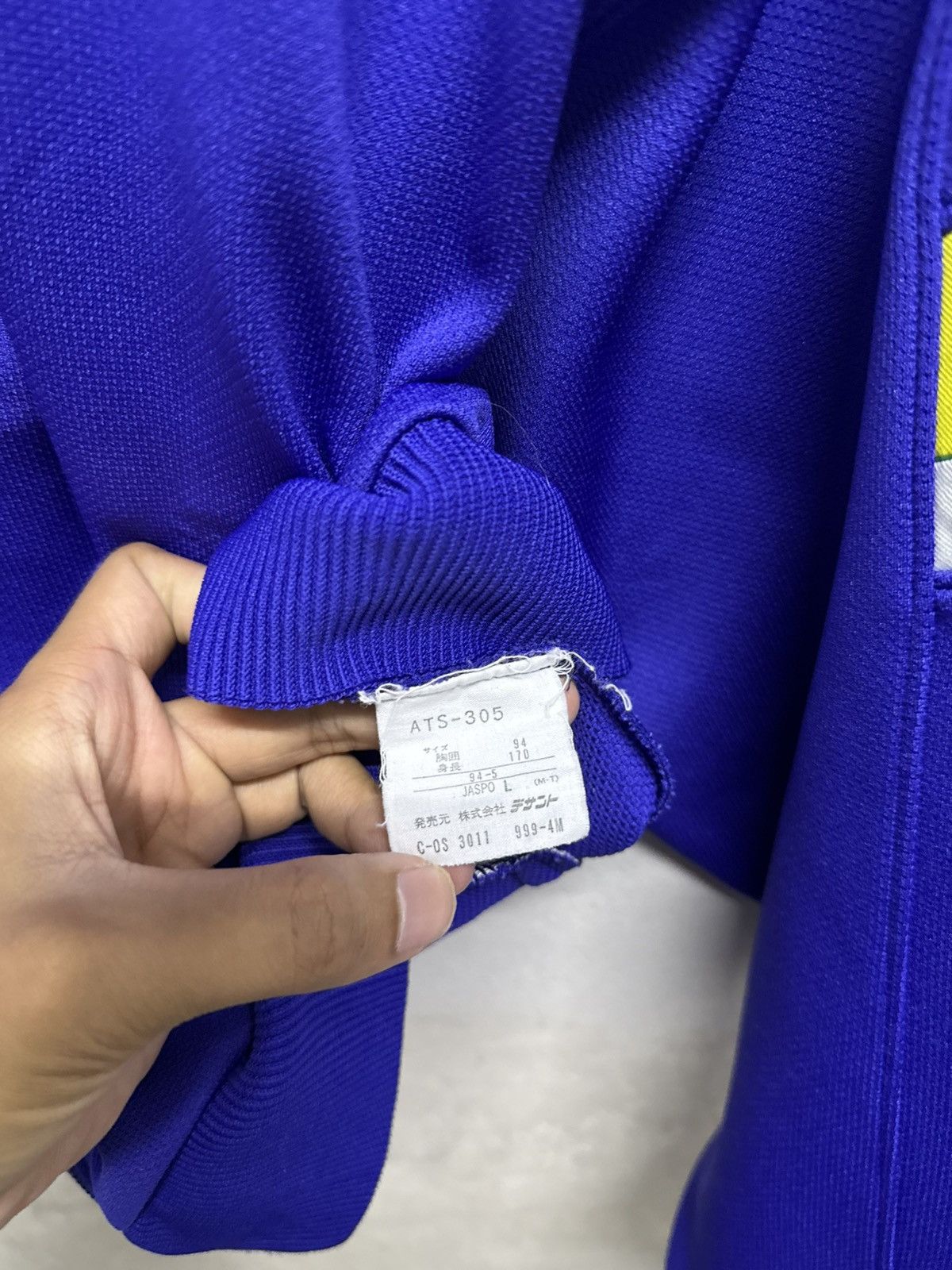 Adidas Vintage 90s Distressed Adidas Trefoil Track Top Size US M / EU 48-50 / 2 - 8 Thumbnail