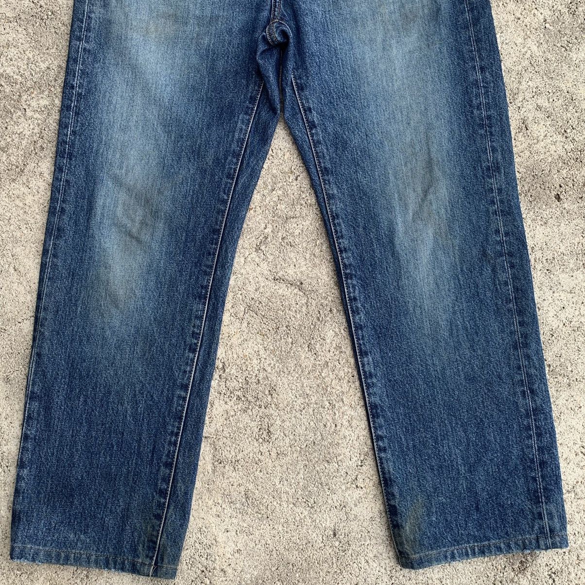 Japanese Brand Vintage Y2K Uniqlo Blue Denim Jeans Denim W31 Size US 31 - 5 Thumbnail