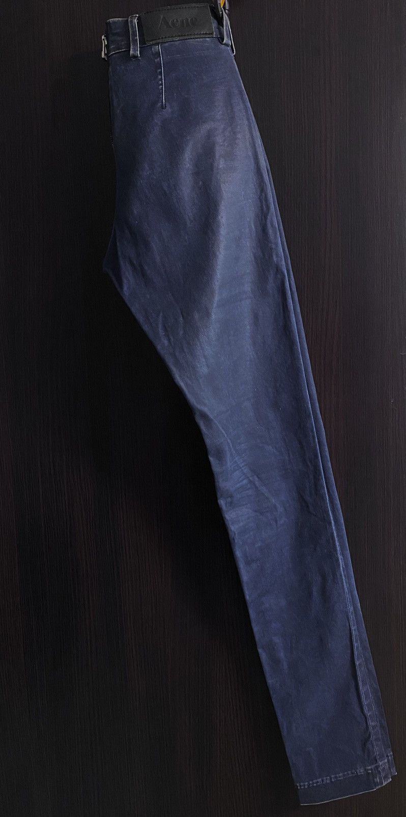 Acne Studios Women’s Acne Studios Vintage Waxed Skin Plant Pants Trousers Size 24" / US 00 / IT 34 - 2 Thumbnail