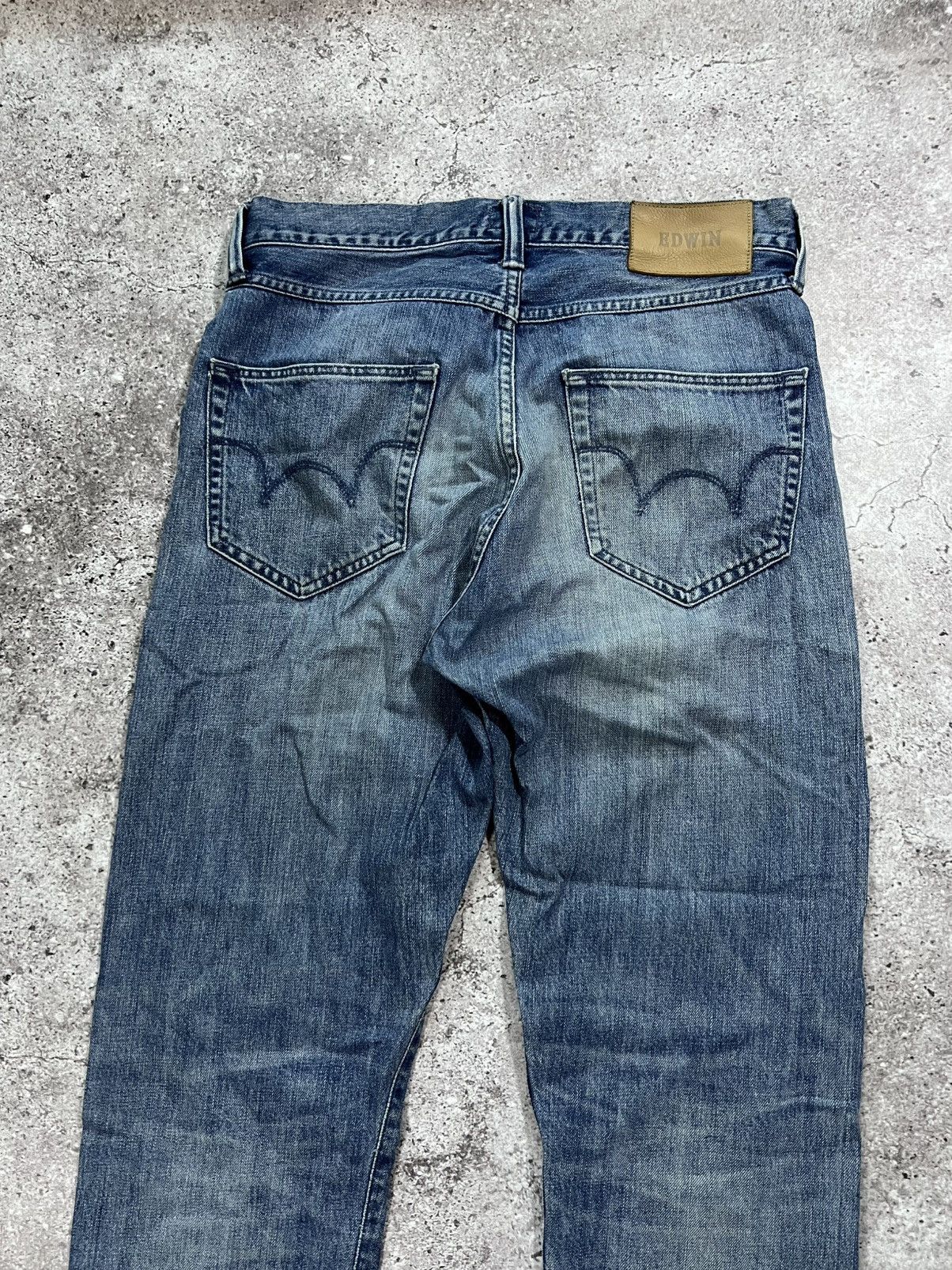 Edwin Vintage Edwin Jeans Men’s Ed-45 Loose Tapered Fit 30x32 Size US 30 / EU 46 - 3 Thumbnail