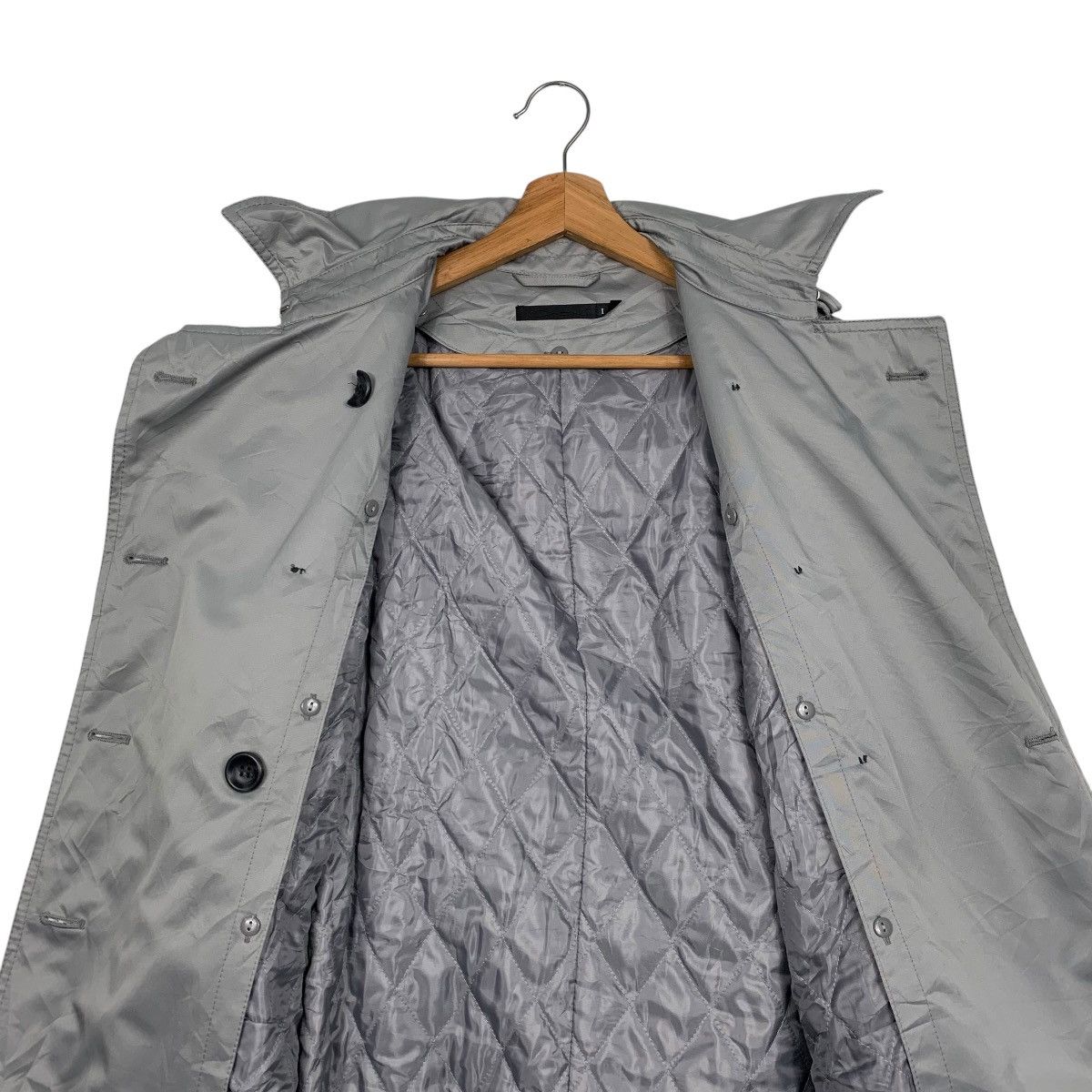 Uniqlo Uniqlo Double Breast Trench Coat Size L / US 10 / IT 46 - 13 Thumbnail