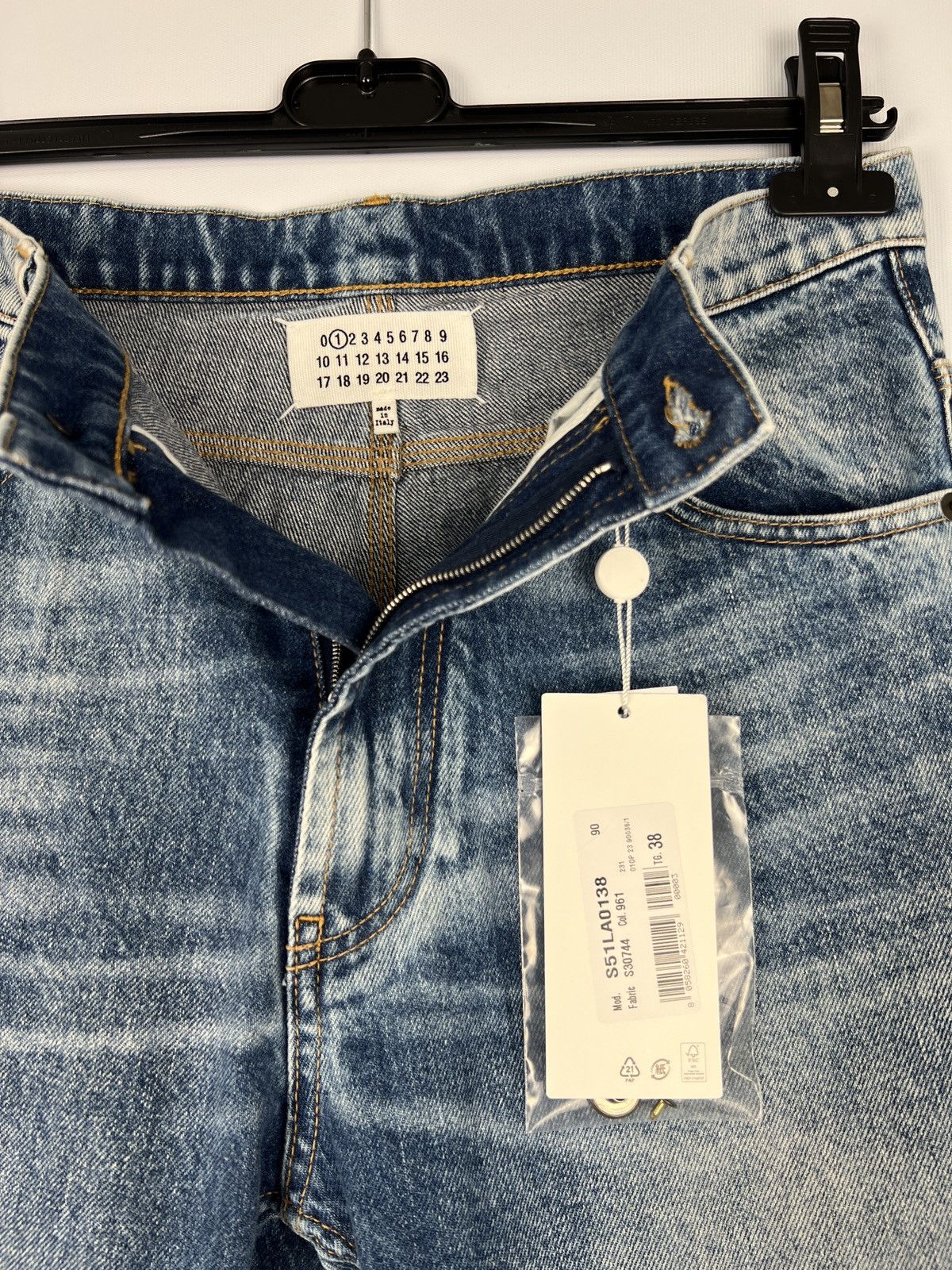 Maison Margiela Blue Maison Martin Margiela jeans (new with tags) Size 27" / US 4 / IT 40 - 3 Thumbnail