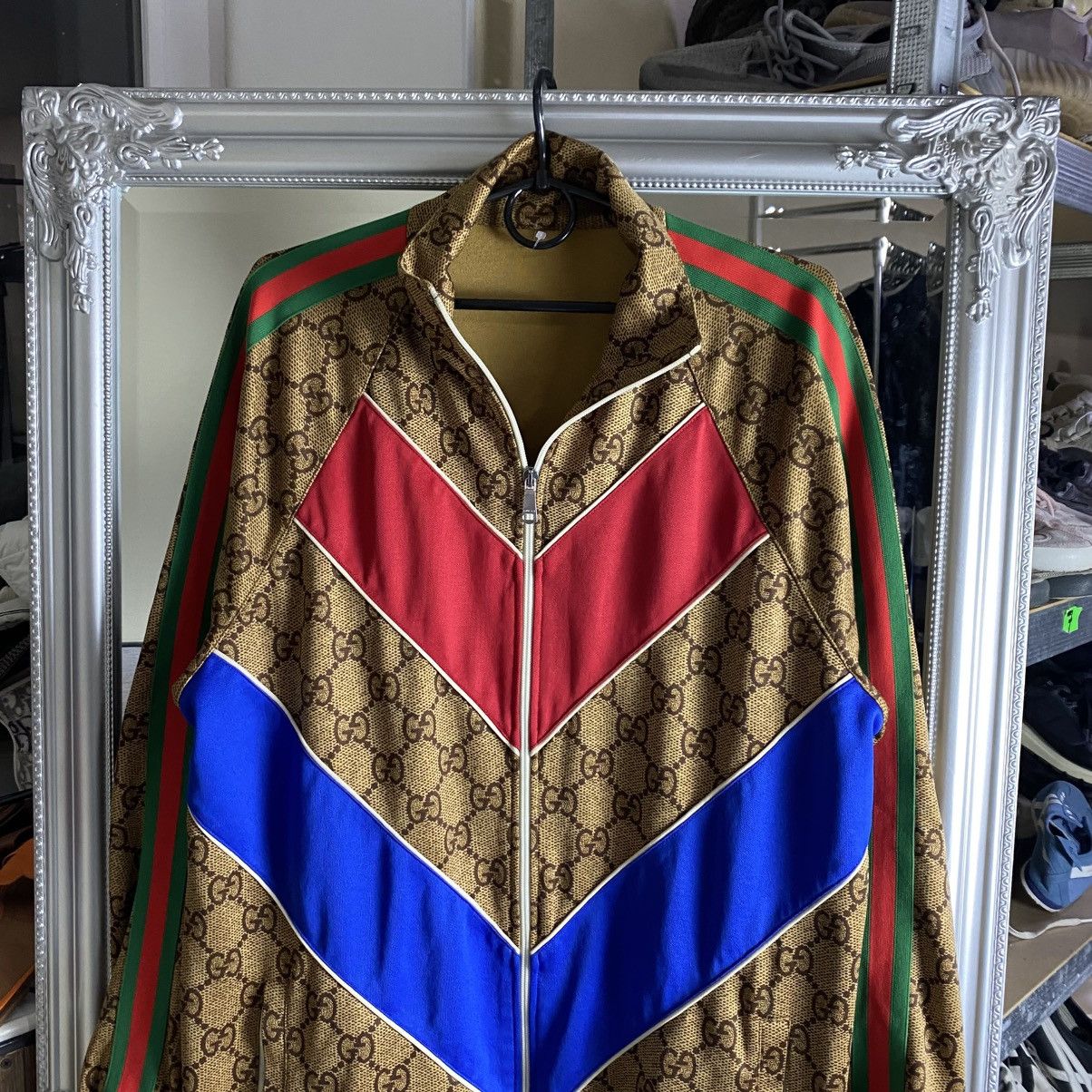 Gucci GUCCI LOGO ZIP JACKET MONOGRAM LUXURY Size US L / EU 52-54 / 3 - 2 Thumbnail