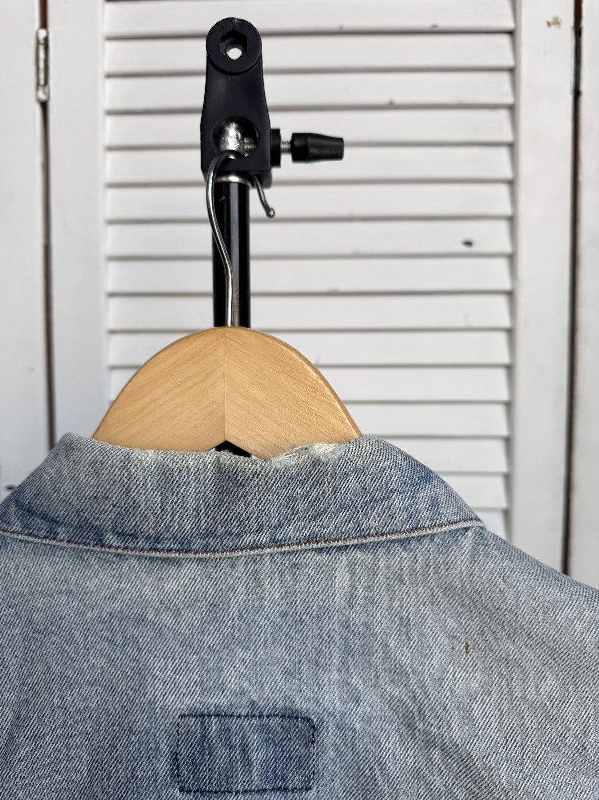 Levi's Vintage Clothing Levis Vintage 80s Orange Tab Denim VestTrucker Jacket Size US L / EU 52-54 / 3 - 12 Thumbnail