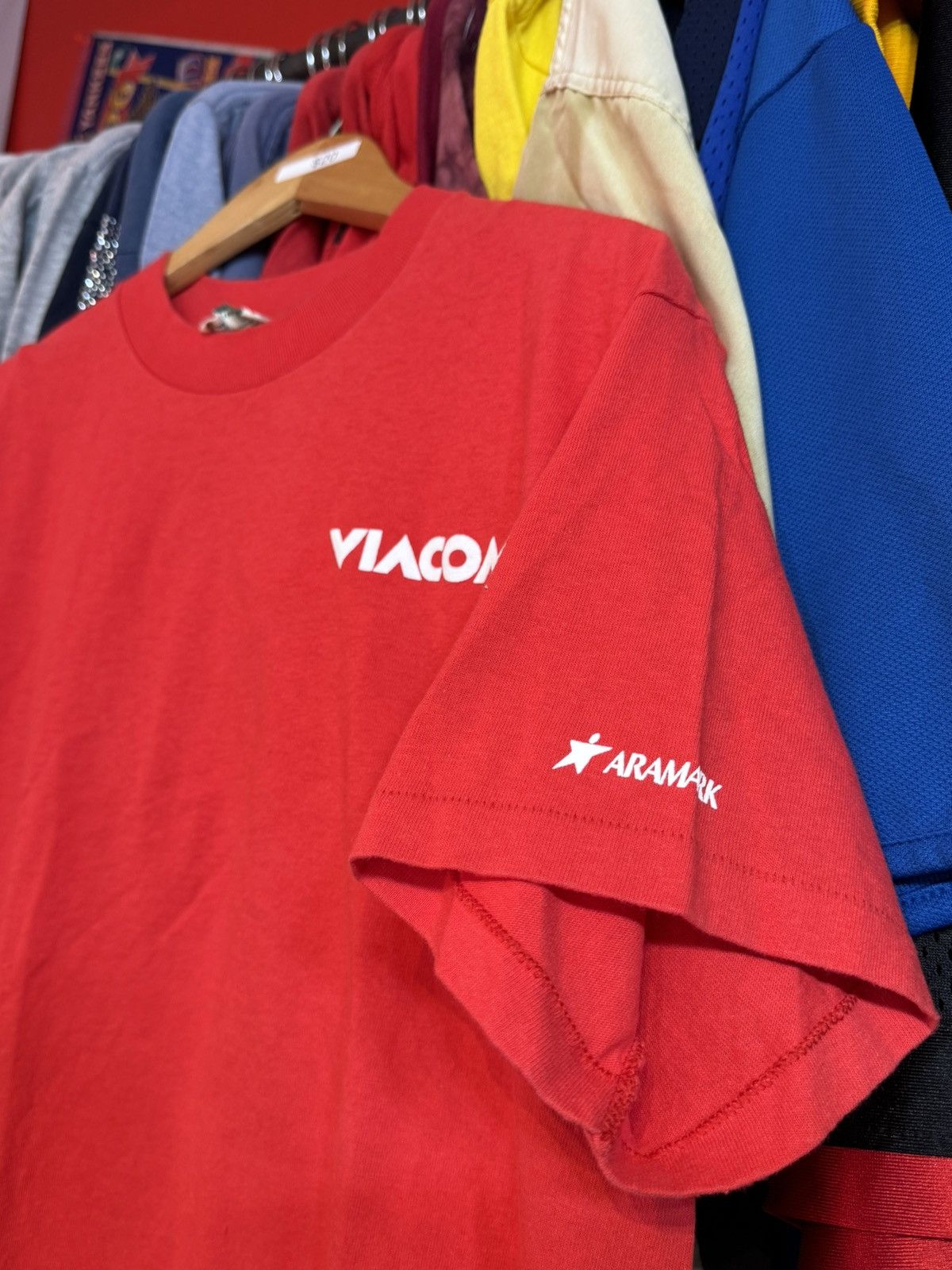 Mtv × Vintage 1986 MTV Viacom Vintage Employee 80’s T-Shirt Size US L / EU 52-54 / 3 - 8 Thumbnail