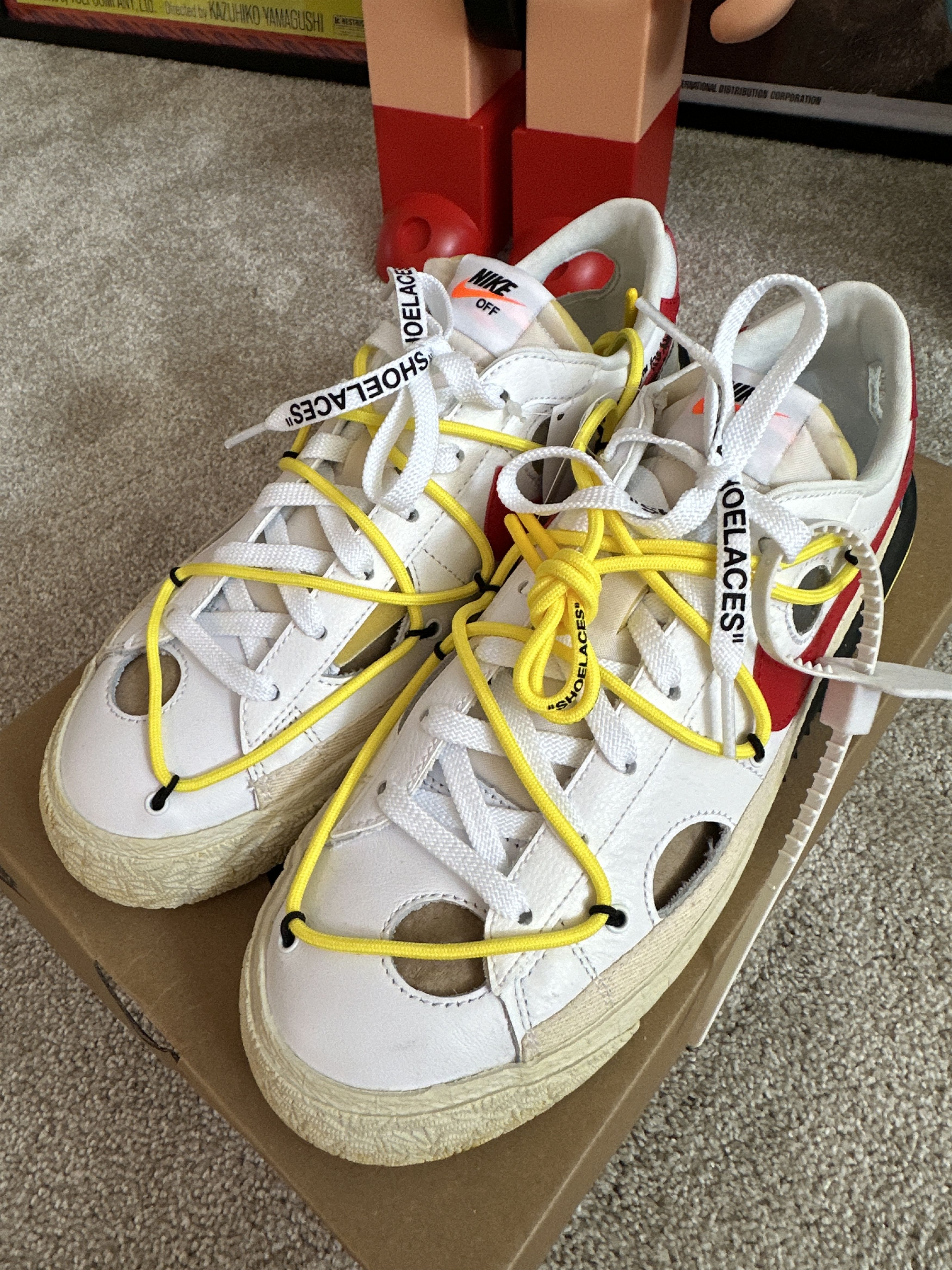 Nike × Off-White Off White Blazer Low Size US 10 / EU 43 - 1 Thumbnail
