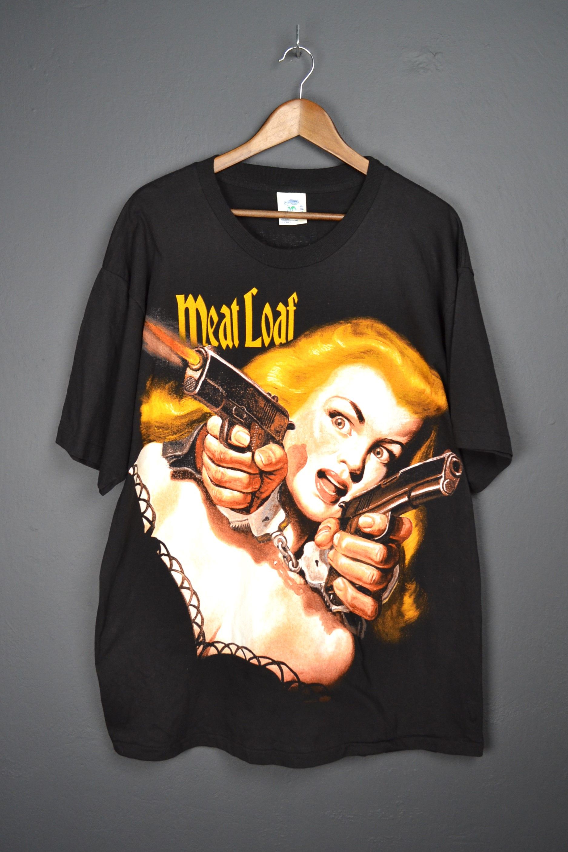 Band Tees Meat Loaf Welcome To The Neighborhood XL 1996 Vintage Size US XL / EU 56 / 4 - 1 Thumbnail