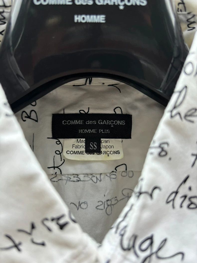 Comme des Garcons COMME des Garcons HOMME PLUS 05ss poetry short-sleeved shir Size US XS / EU 42 / 0 - 2 Thumbnail