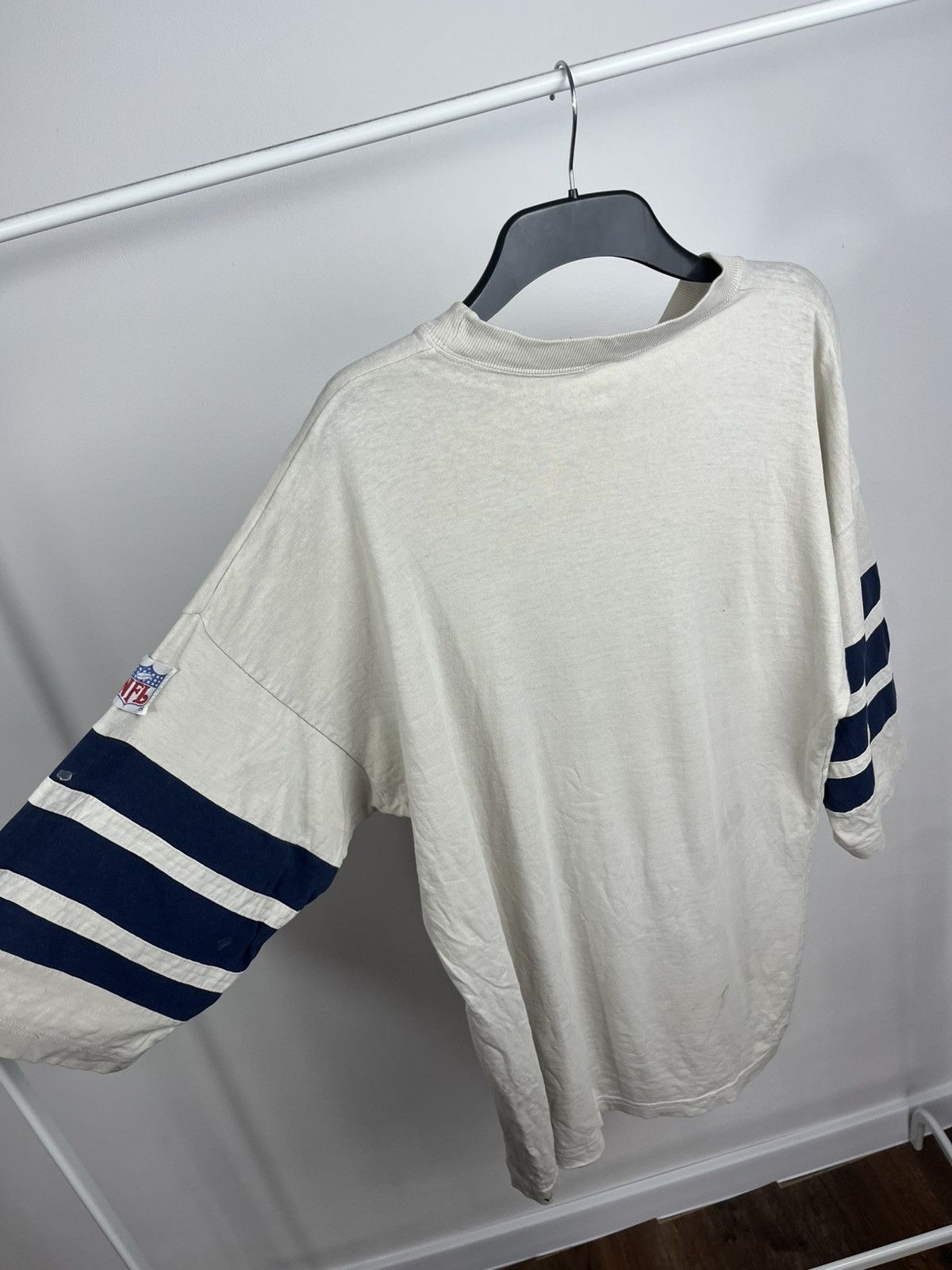 NFL Vintage 1990 Chicago Bears Distressed Football Shirt Size US M / EU 48-50 / 2 - 16 Thumbnail