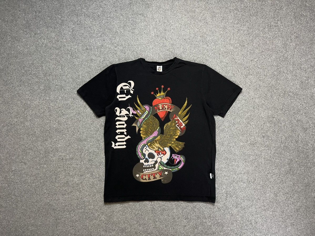 Ed Hardy Ed Hardy printeg t-shirt Size US L / EU 52-54 / 3 - 1 Thumbnail