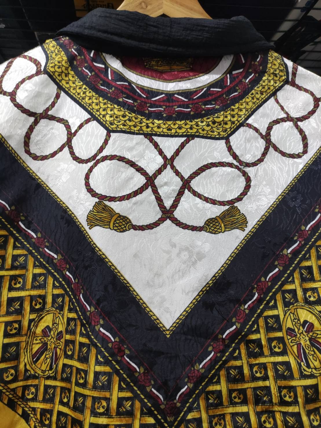 Vintage Vintage Lauren brooke Baroque Quilted Gold Jacket Size US L / EU 52-54 / 3 - 9 Thumbnail