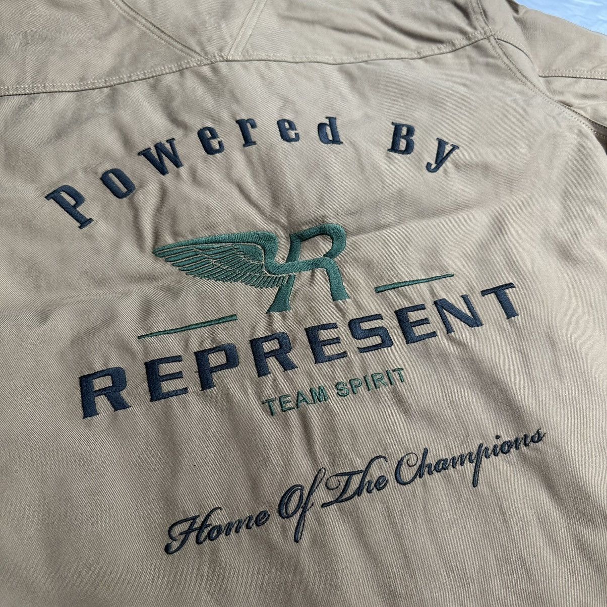 Represent Clo. Represent Team Spirit Jacket - Tan Size US XL / EU 56 / 4 - 6 Thumbnail
