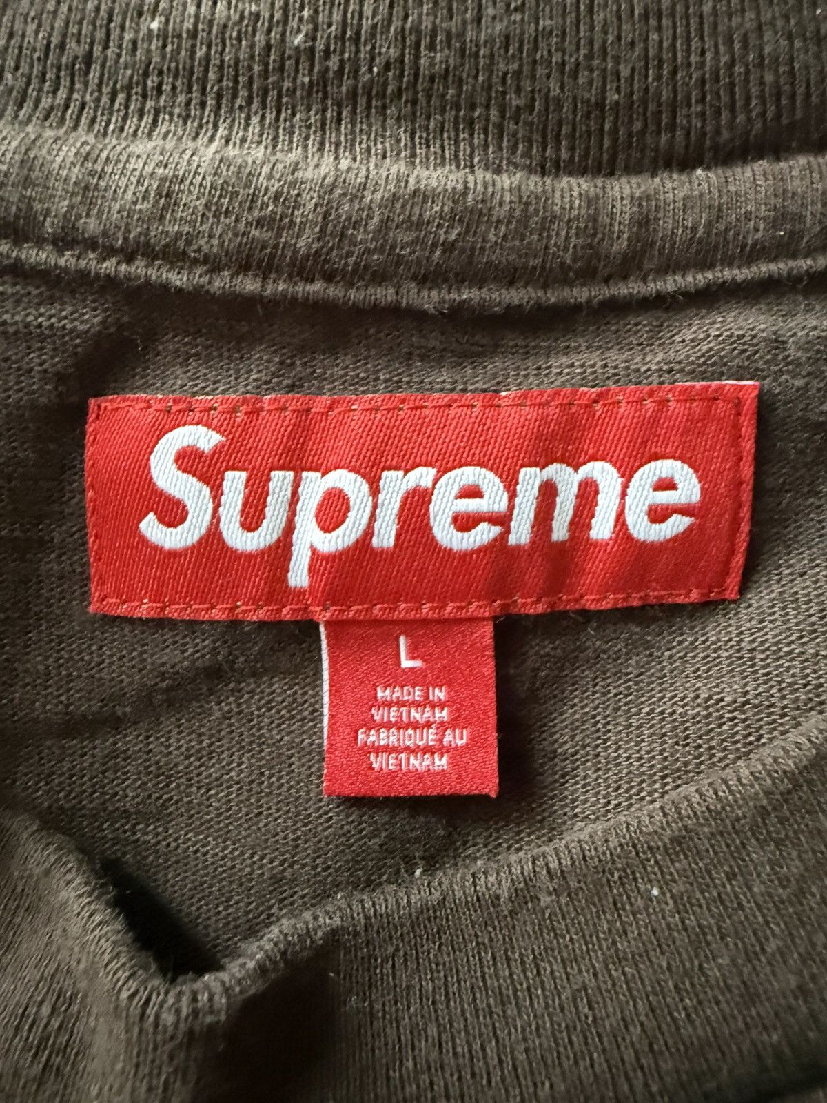 Supreme Supreme Pocket T Shirt FW25 Size US L / EU 52-54 / 3 - 4 Thumbnail
