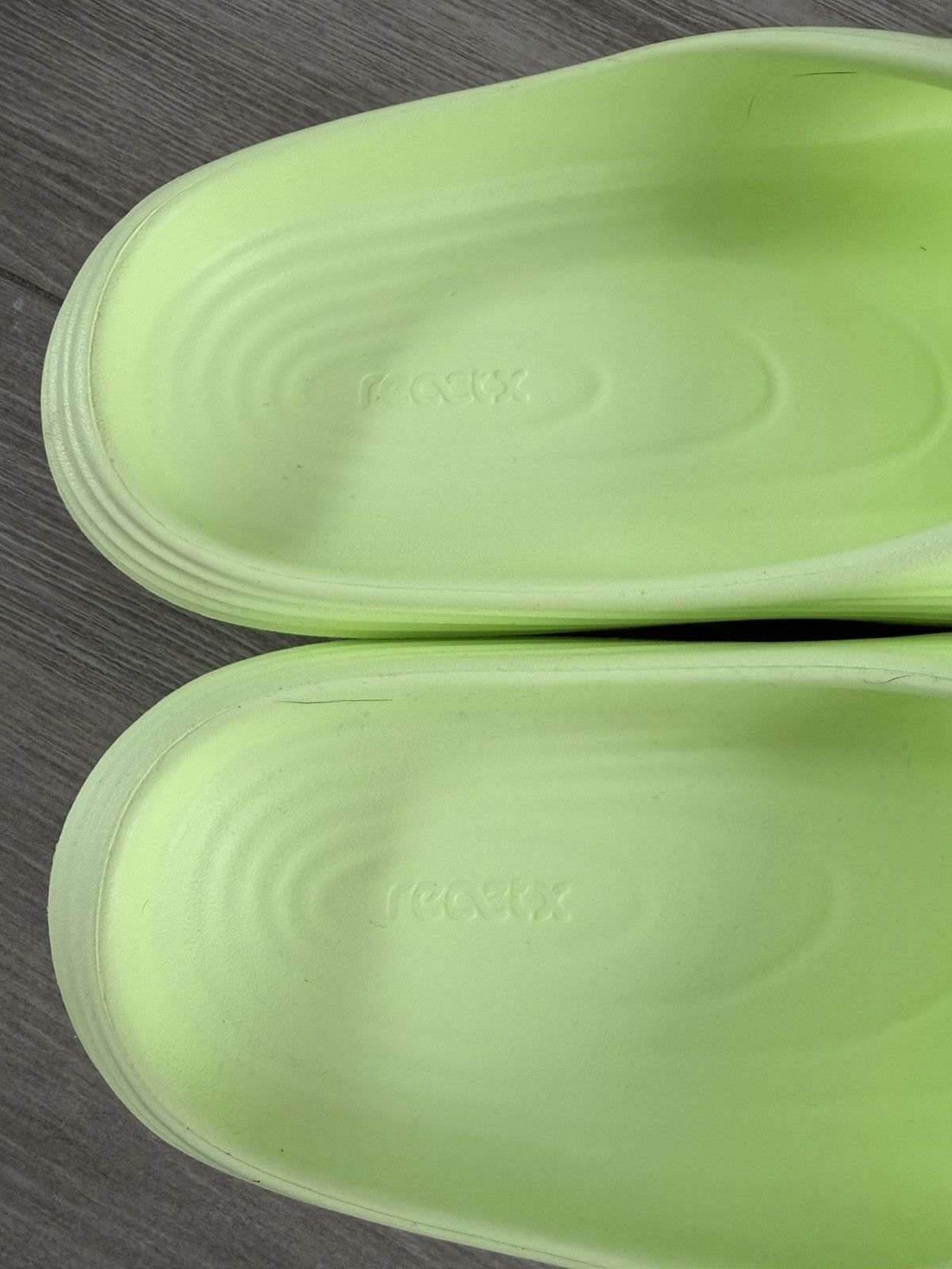 Nike Nike ReactX Rejuven8 HV4479-700 Barely Volt Slides Sz 12 Size US 12 / EU 45 - 9 Thumbnail
