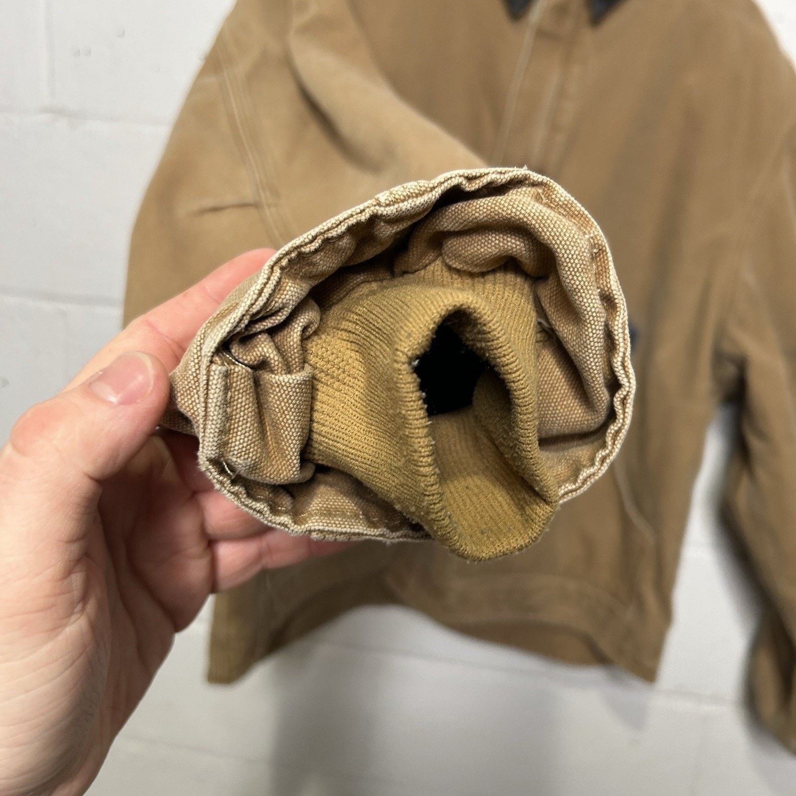 Carhartt Vintage Carhartt Sherpa-Lined Dearborn Jacket “Camel/Brown” Size US XL / EU 56 / 4 - 11 Thumbnail