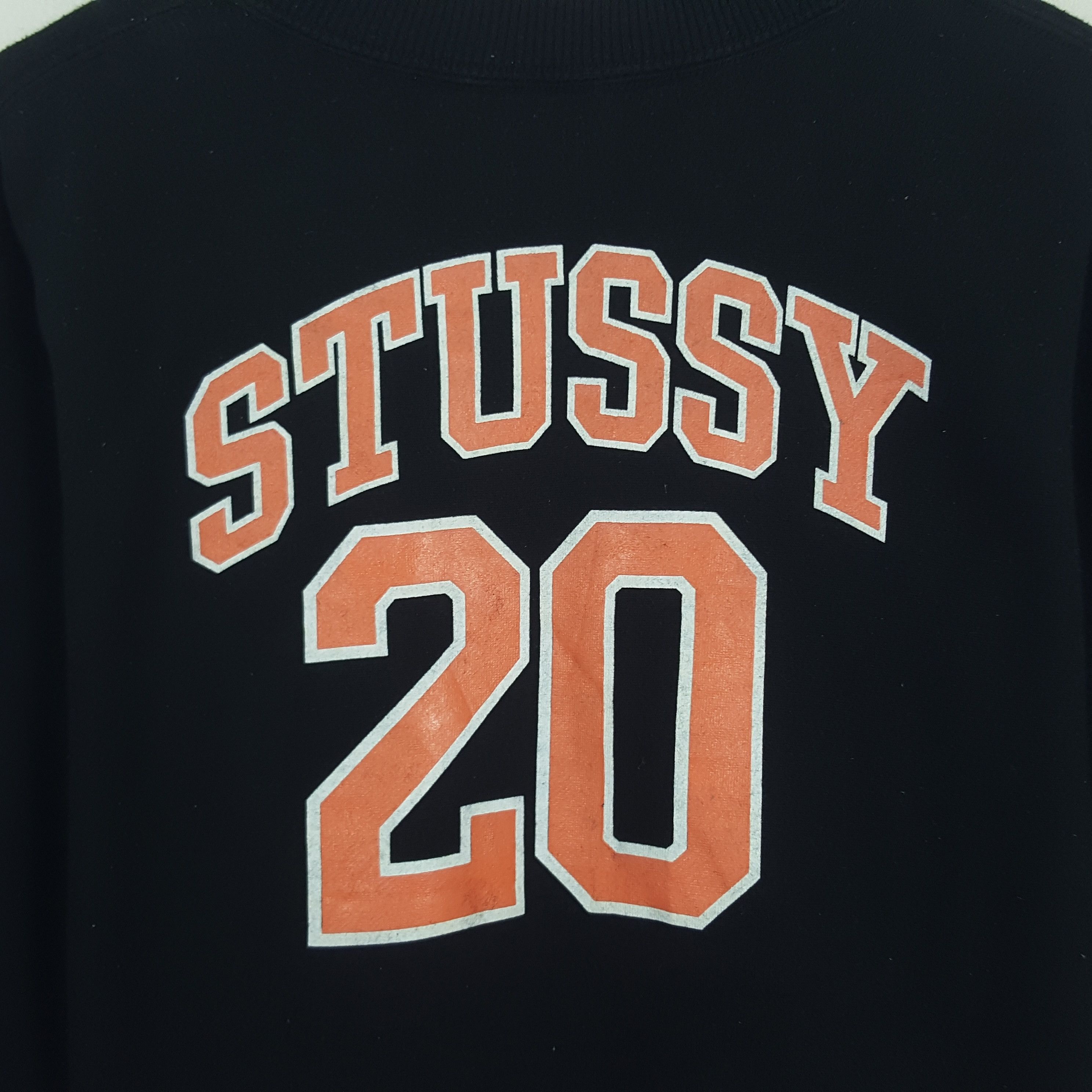 Stussy × Vintage Vintage Stussy 20 Sweatshirt Size US M / EU 48-50 / 2 - 2 Thumbnail
