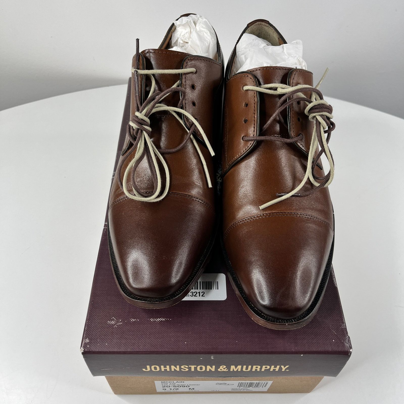 Johnston & Murphy Johnston & Murphy McClain Cap Toe 20-5090 Mens Size 9.5 Size US 9.5 / EU 42-43 - 3 Thumbnail