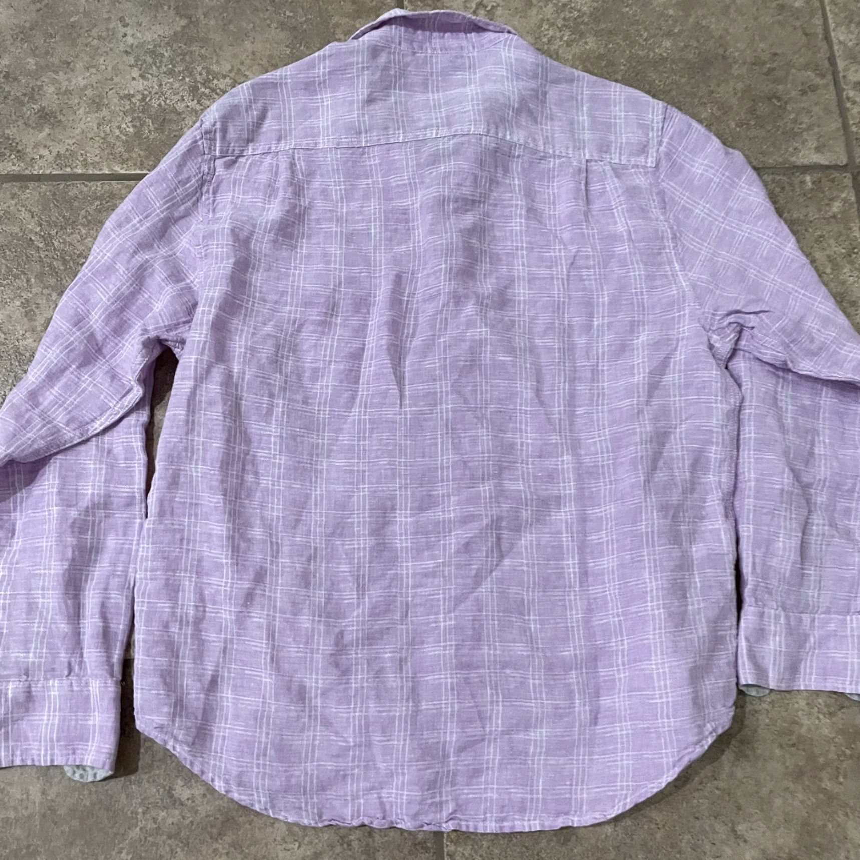 Tommy Bahama VINTAGE Tommy Bahama Men’s Long Sleeve Pink Linen Button-Down Shirt Size Large Size US L / EU 52-54 / 3 - 5 Thumbnail