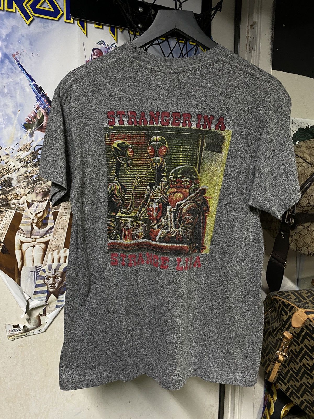 Band Tees Vintage 1980’s Iron Maiden Band Tee Shirt Medium Size US M / EU 48-50 / 2 - 2 Thumbnail