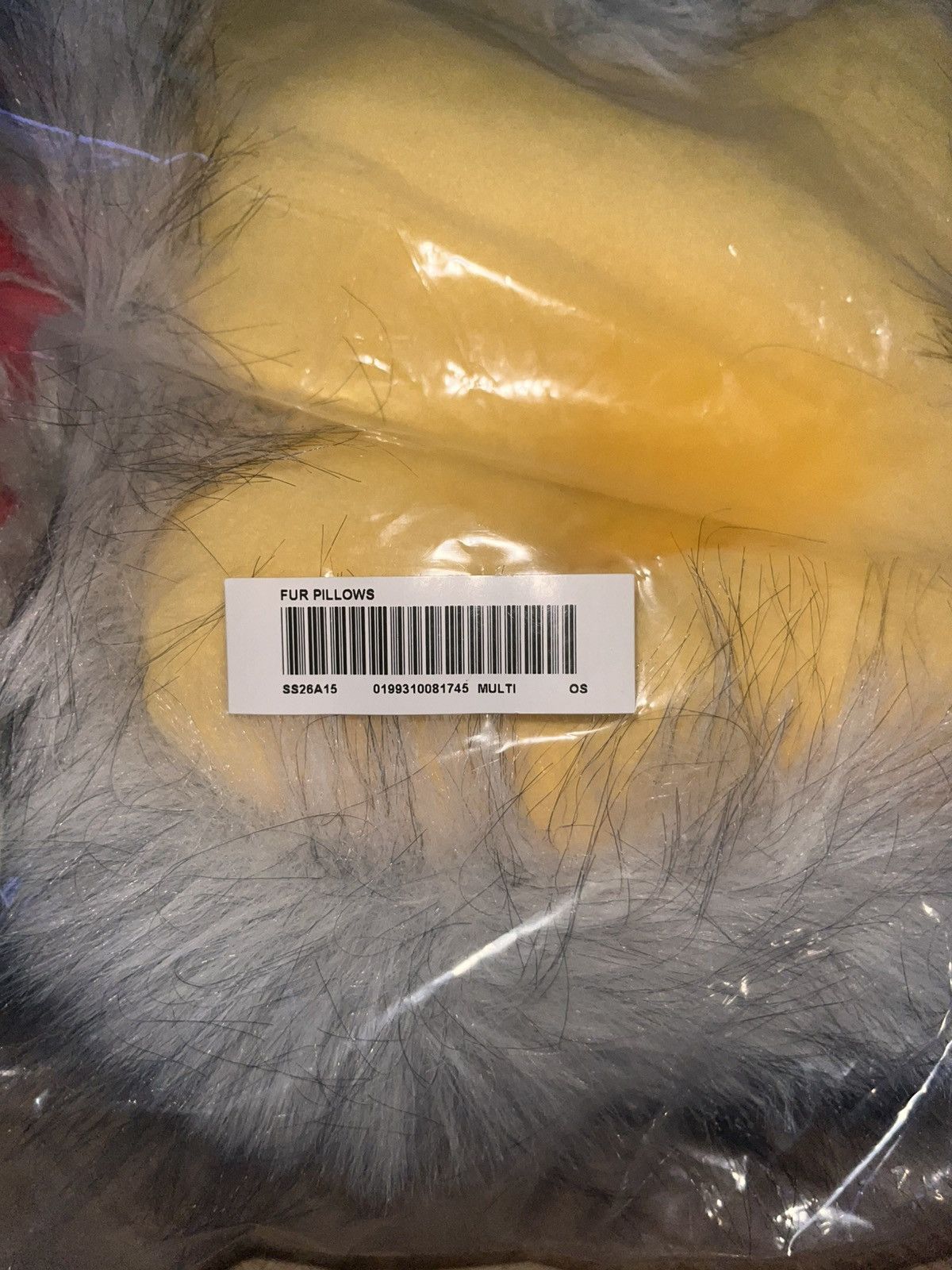 Supreme Supreme Faux fur pillow SS26 Size ONE SIZE - 2 Thumbnail