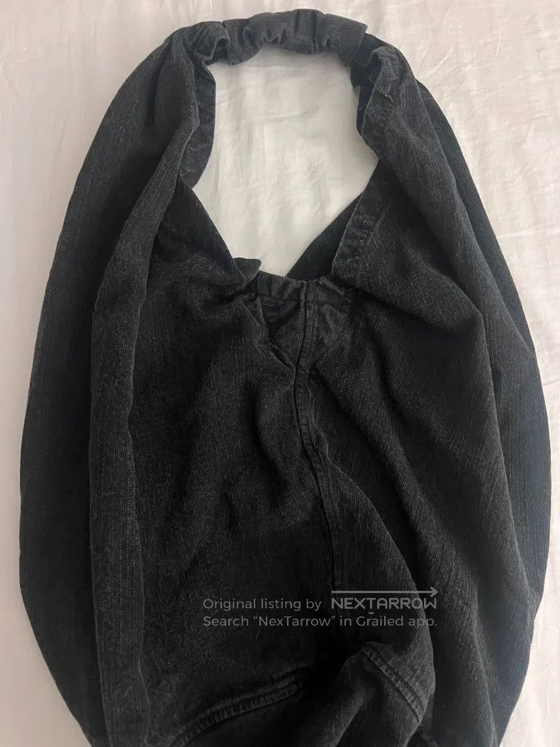 Our Legacy Our Legacy Water-washed denim black single shoulder bag Size ONE SIZE - 5 Thumbnail