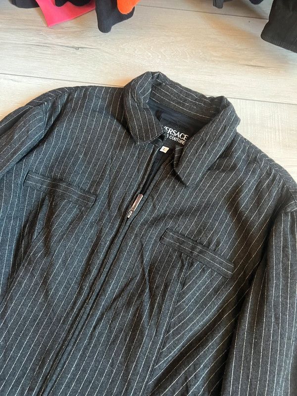 Versace Jeans Couture × Vintage WOOL jacket Versace Jeans Couture L Size US L / EU 52-54 / 3 - 3 Thumbnail