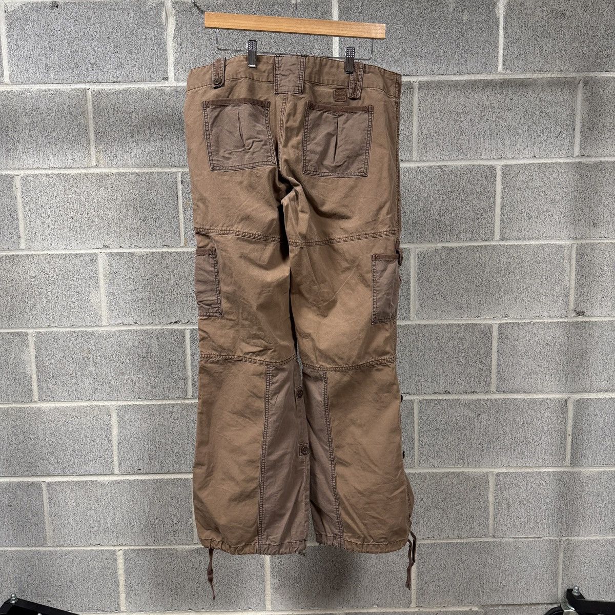 Vintage Vintage Abercrombie & Fitch Cargo Pants ERD Grunge Raimundo Size 34" / US 12 / IT 48 - 2 Thumbnail