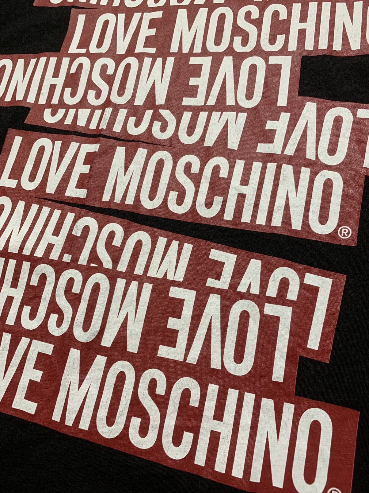 Love Moschino Love Moschino Multilogo T-Shirt Size M / US 6-8 / IT 42-44 - 5 Thumbnail