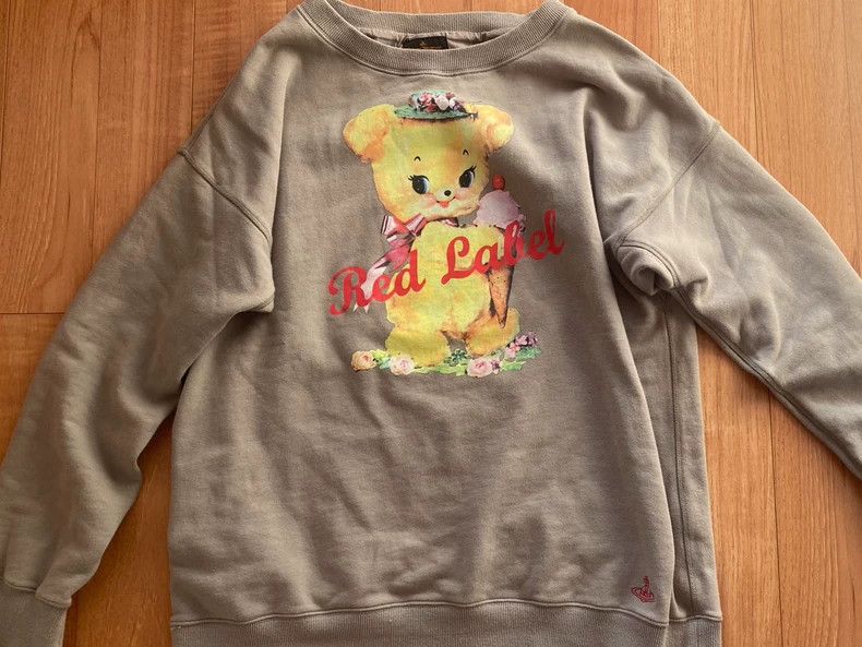 Vivienne Westwood Vivienne Westwood Bear ice cream hoodie Size L / US 10 / IT 46 - 3 Thumbnail