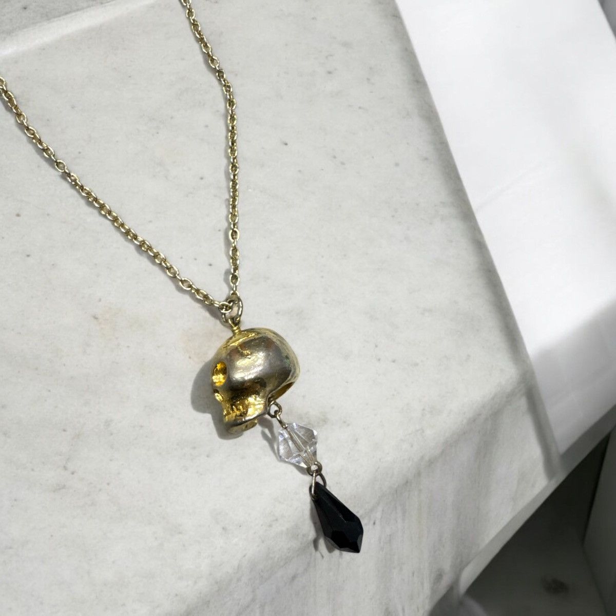 Japanese Brand × Vintage YOSHIKO CREATION PARIS SKULL NECKLACE Size ONE SIZE - 2 Thumbnail