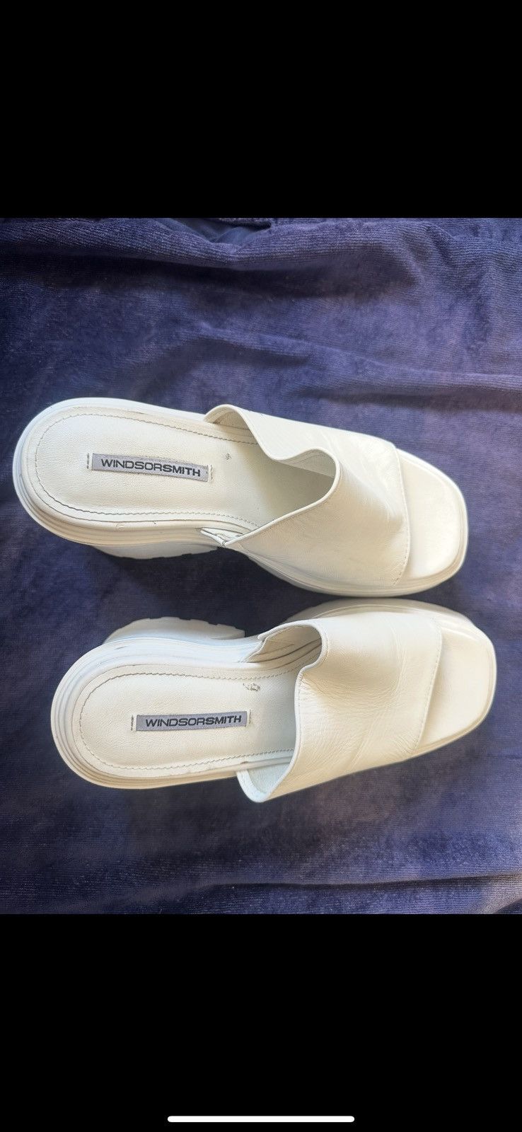 Windsor Smith Windsor smith white platform sandals Size US 6 / IT 36 - 1 Thumbnail